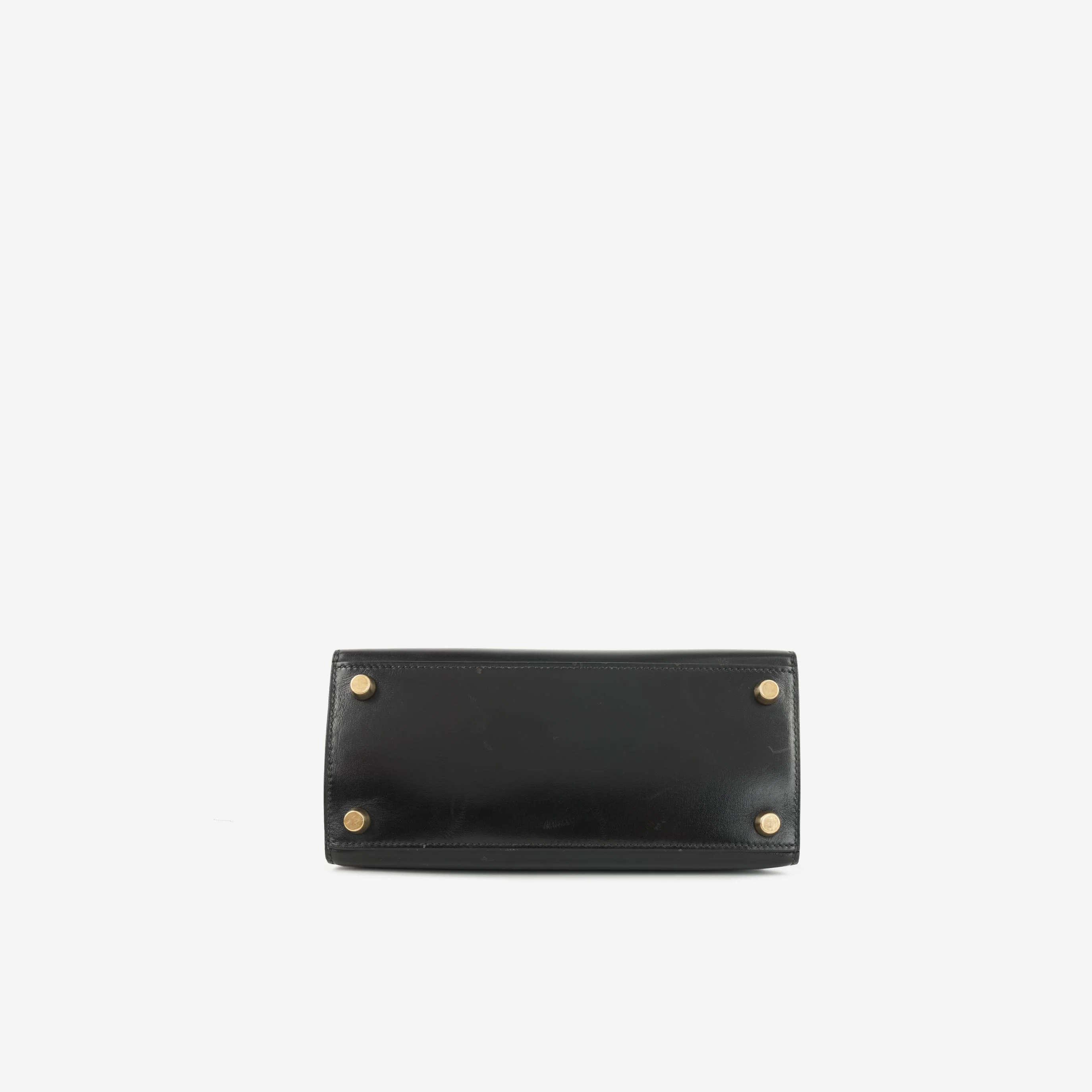 Hermès Vintage Kelly 20 - Black Box Calf | Gold Hardware - Image 5