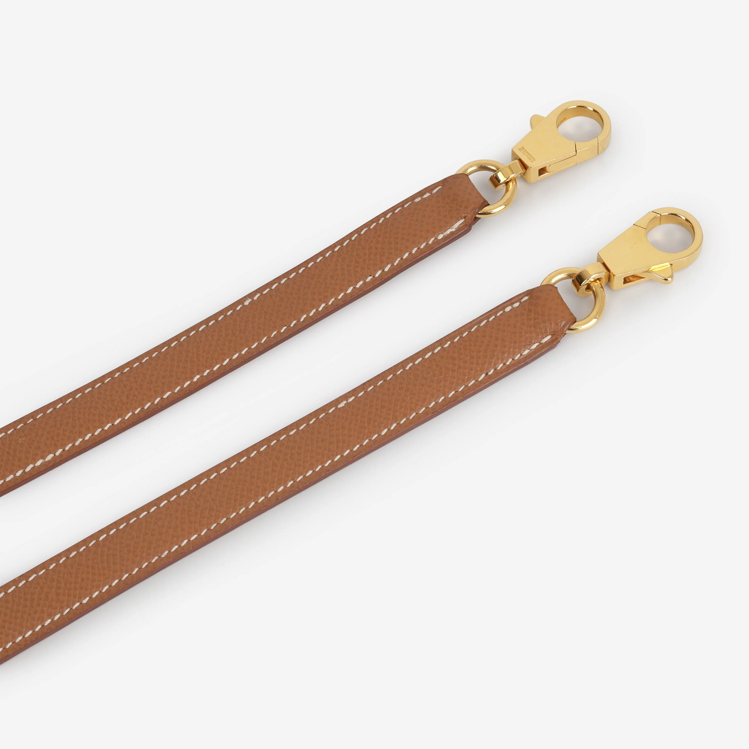 Hermès Vintage Kelly 28 - Gold Courchevel | Gold Hardware - Image 10