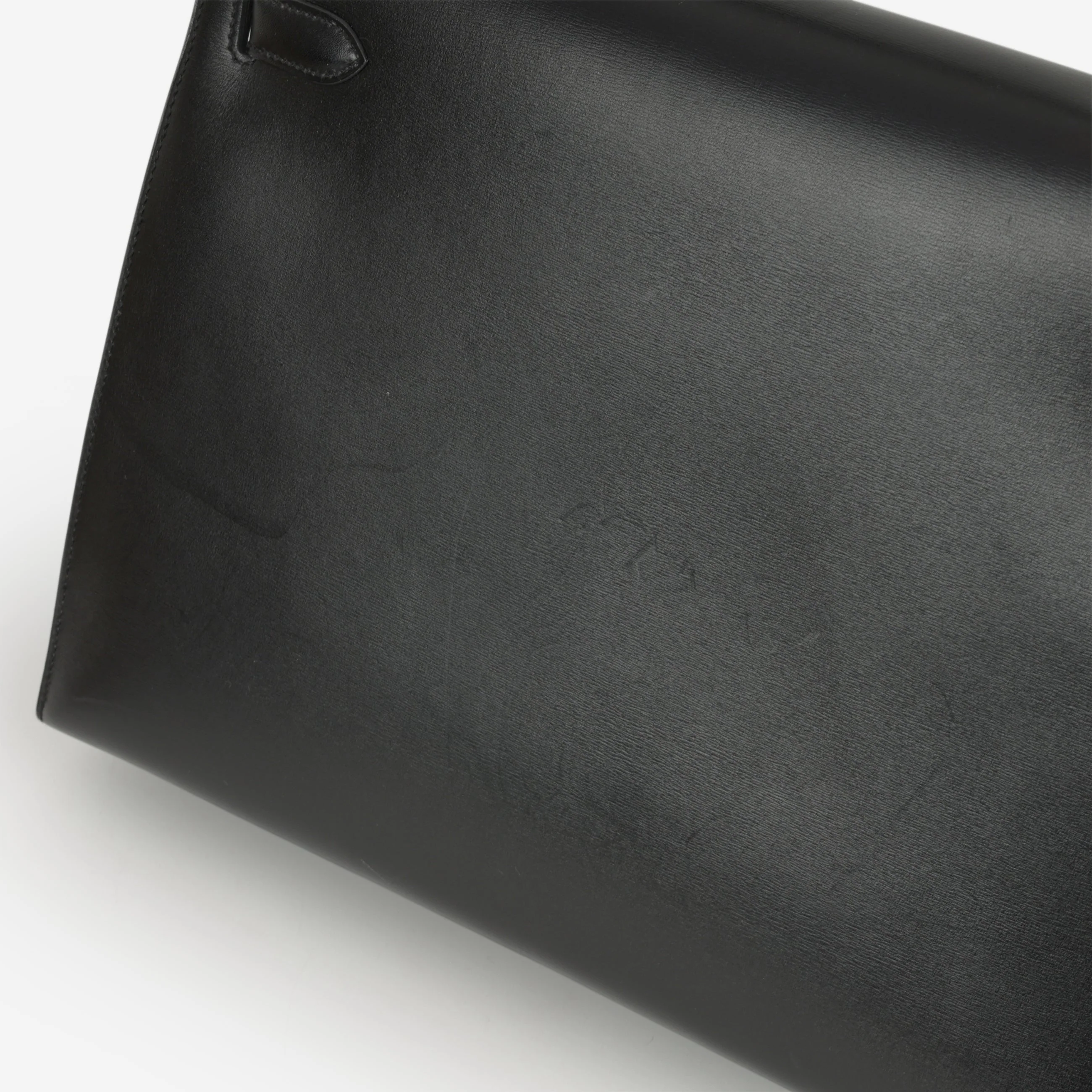 Hermès Vintage Kelly 35 - Black Box Calf | Gold Hardware - Image 6