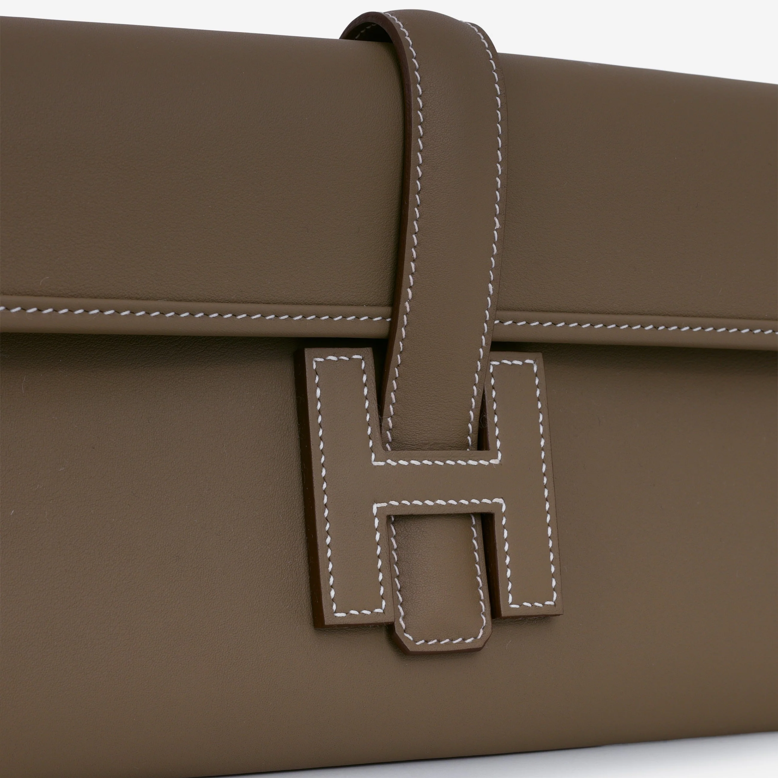 Hermès Jige Elan 29 Clutch - Etoupe Swift - Image 3