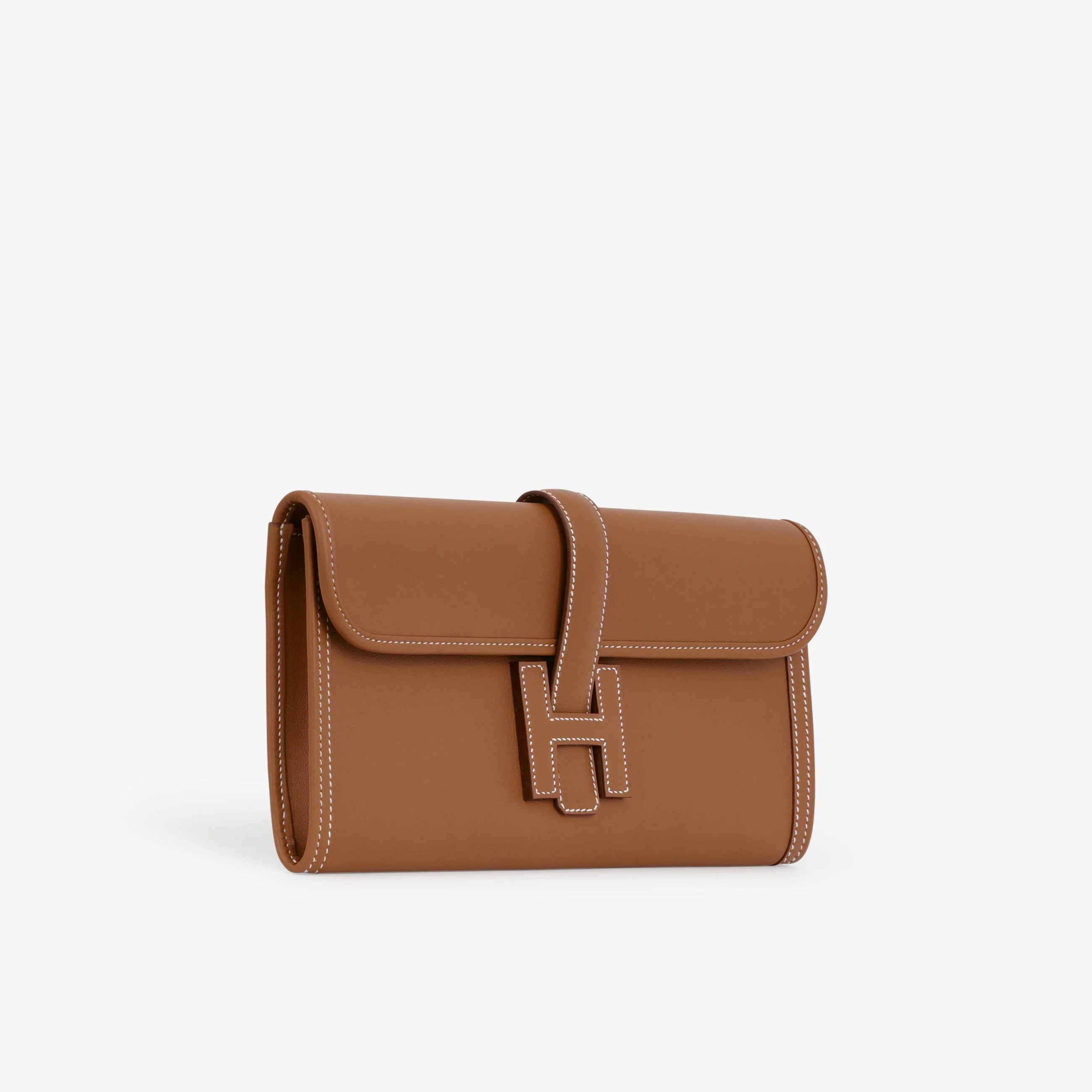Hermès Jige Elan 29 Clutch - Gold Swift - Image 2