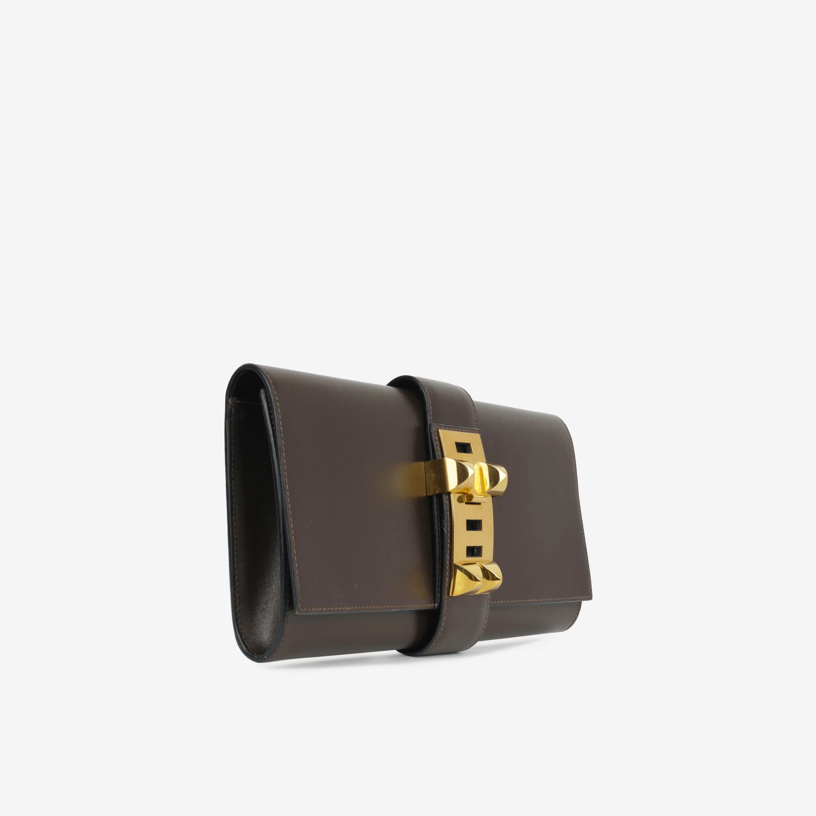 Hermès Medor 29 - Ebene Box Calf | Gold Hardware - Image 2
