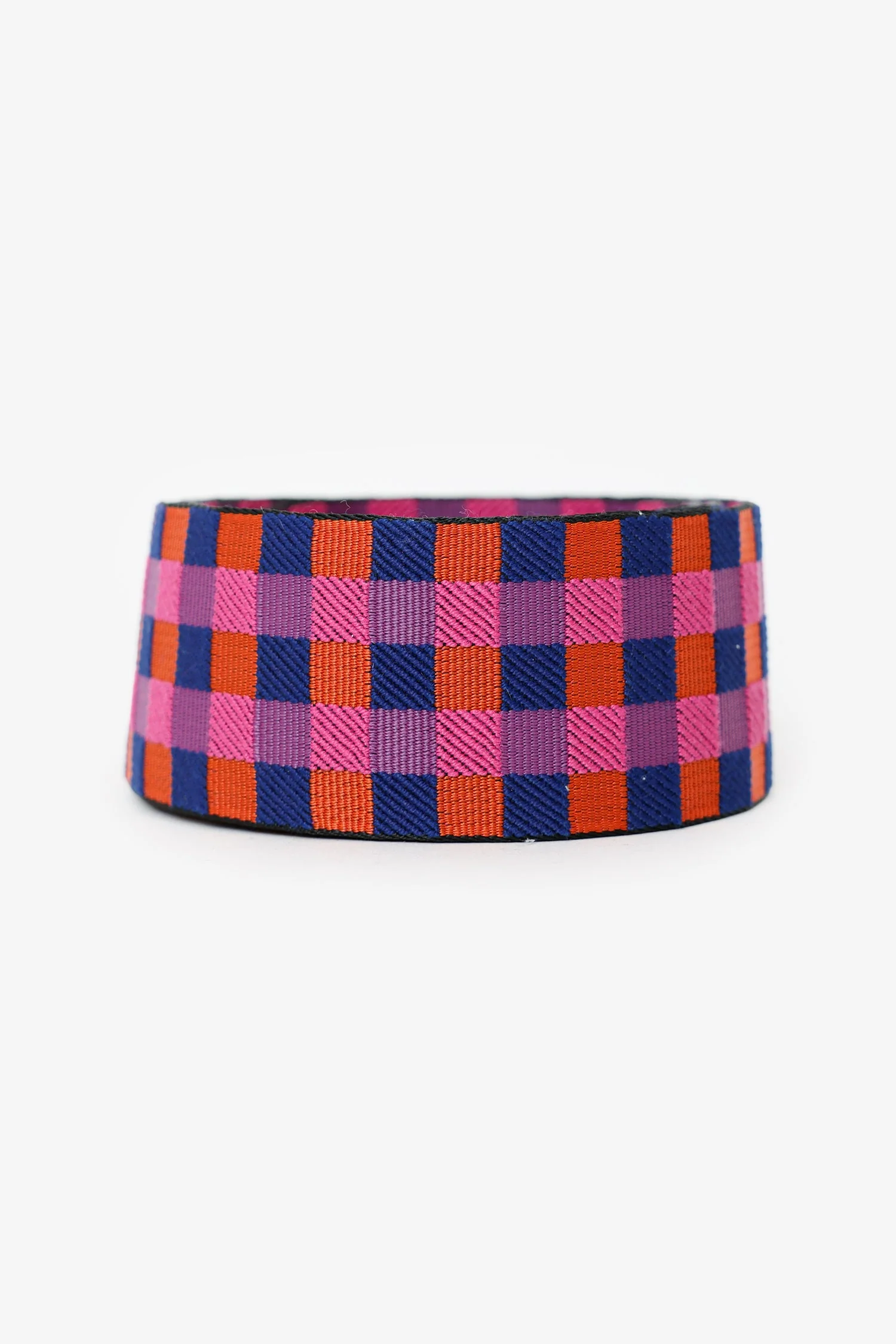 Hermes Multicolour Canvas Maxi Quadrille 50MM Bag Strap - Image 3