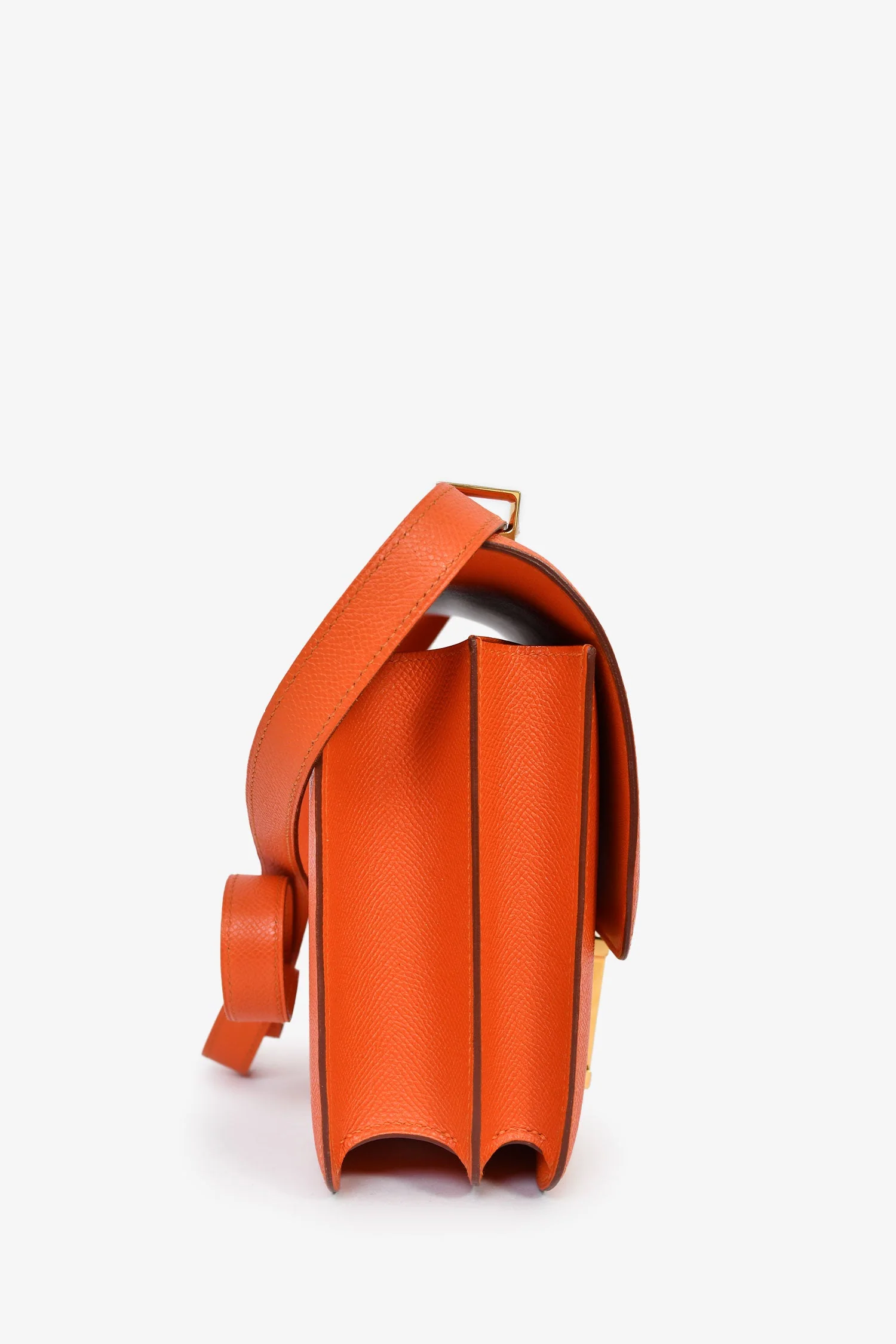 Hermès Orange Epsom Leather Constance 24 GHW - Image 3