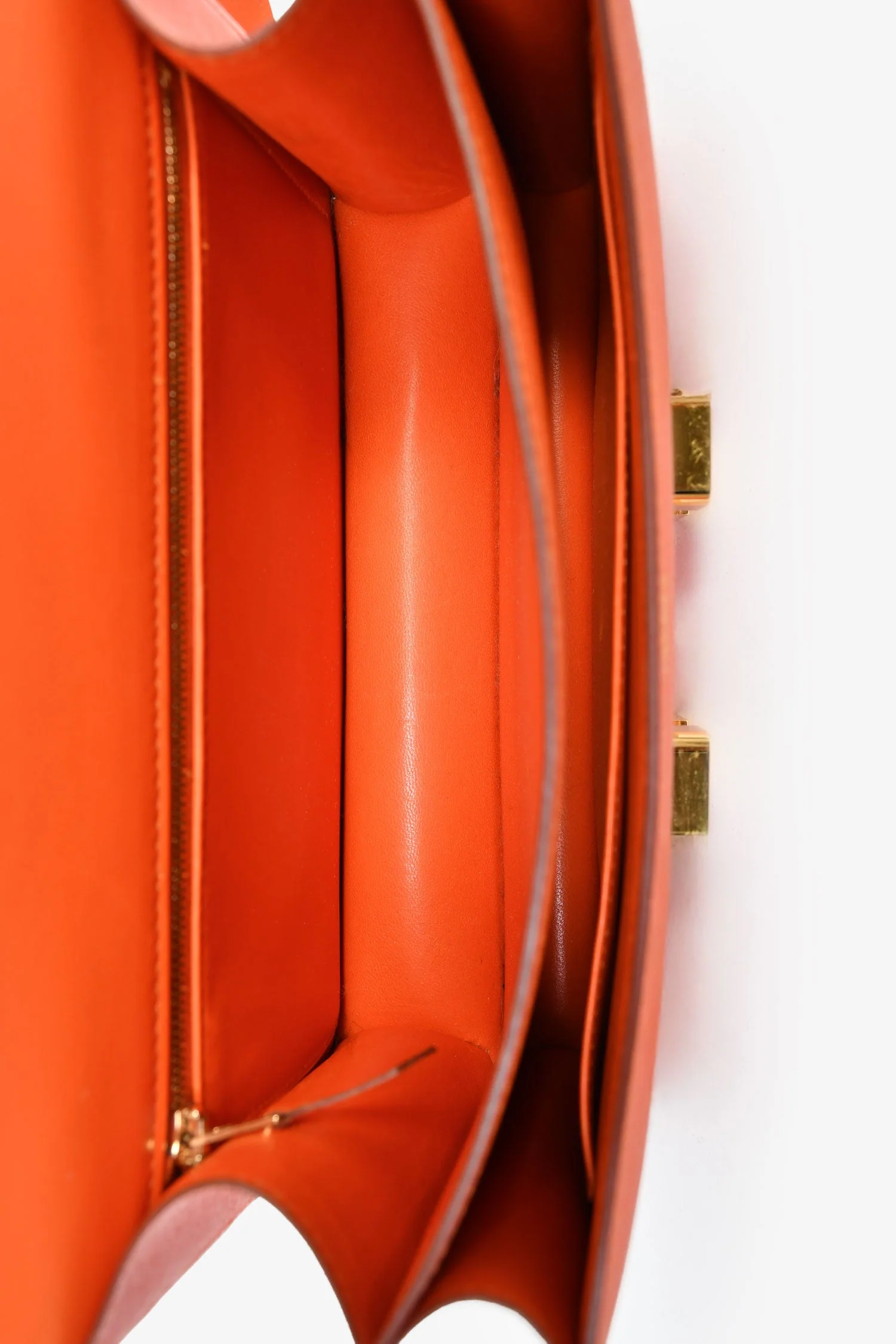 Hermès Orange Epsom Leather Constance 24 GHW - Image 6