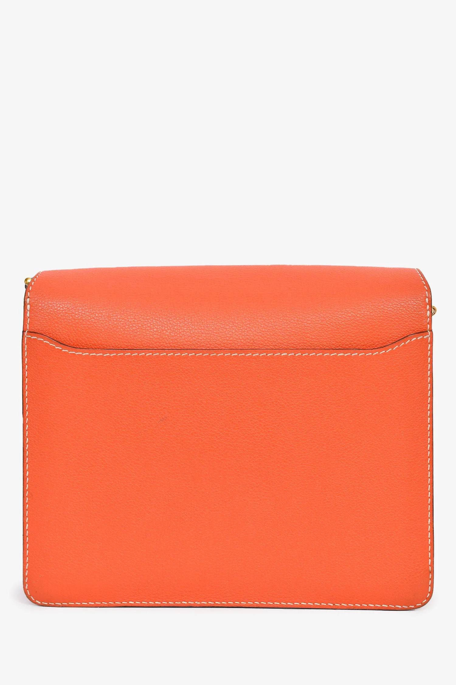 Hermès Orange Evercolour Leather 'Sac Roulis' 23 Crossbody - Image 2