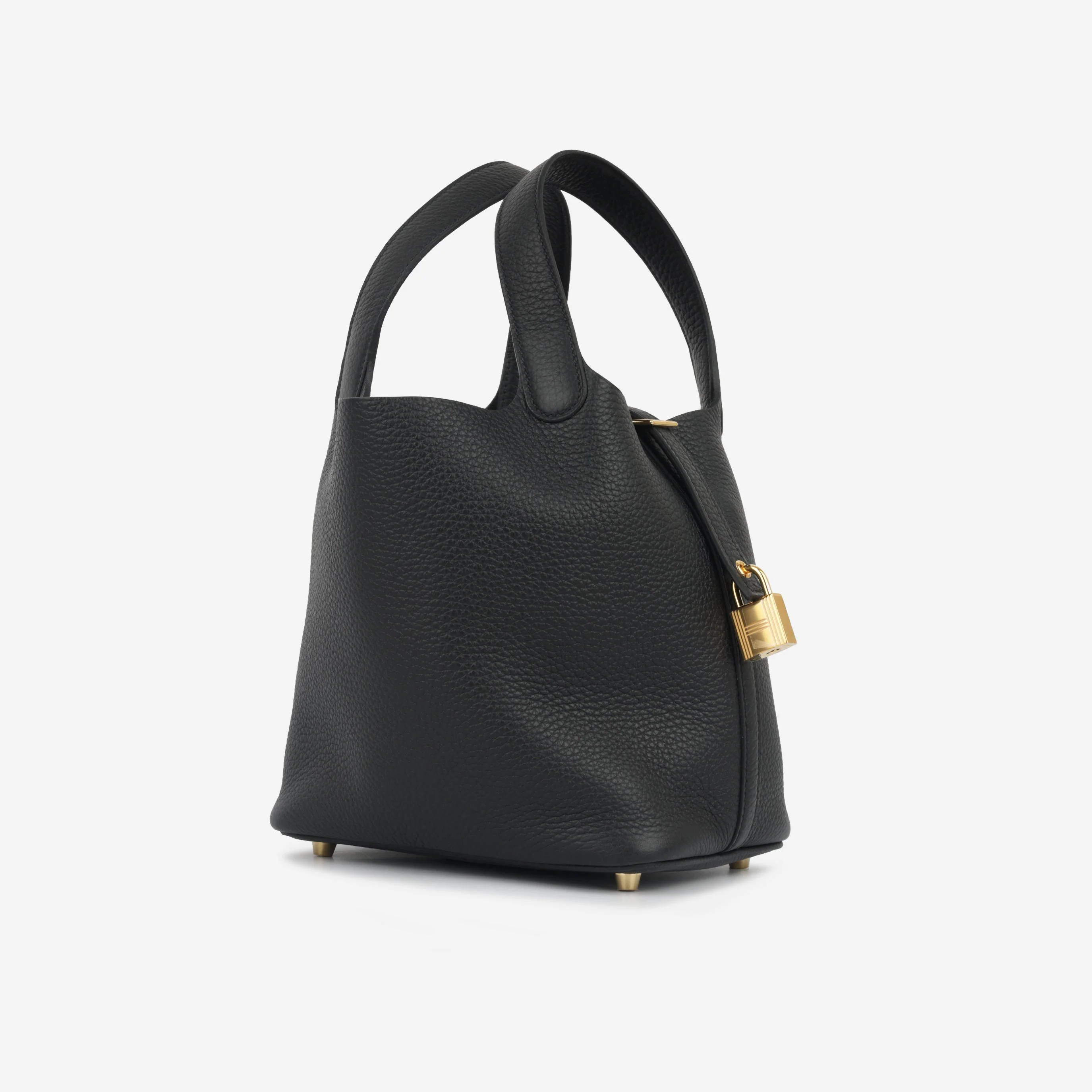 Hermès Picotin 18 - Noir Clemence | Gold Hardware - Image 2
