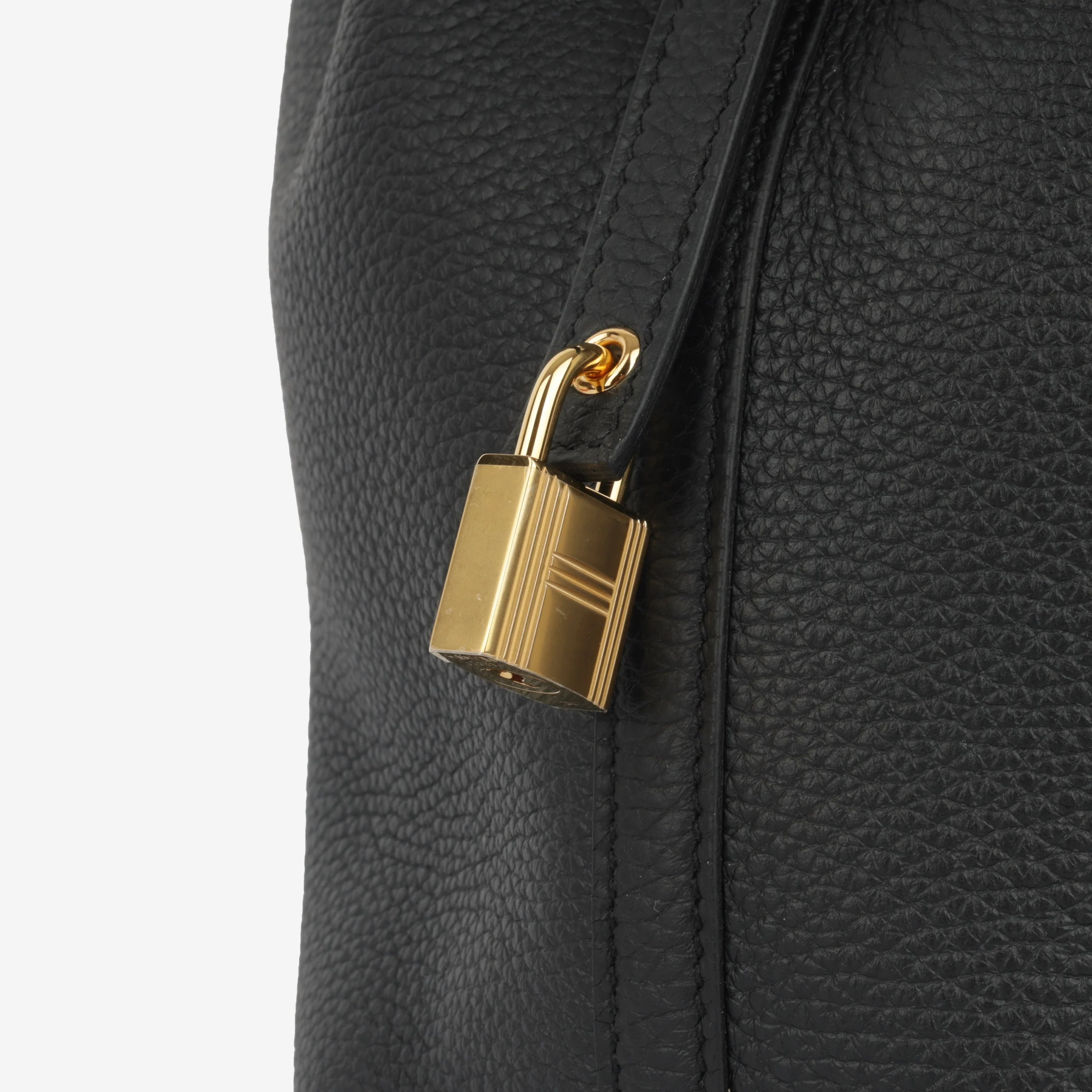 Hermès Picotin 18 - Noir Clemence | Gold Hardware - Image 6