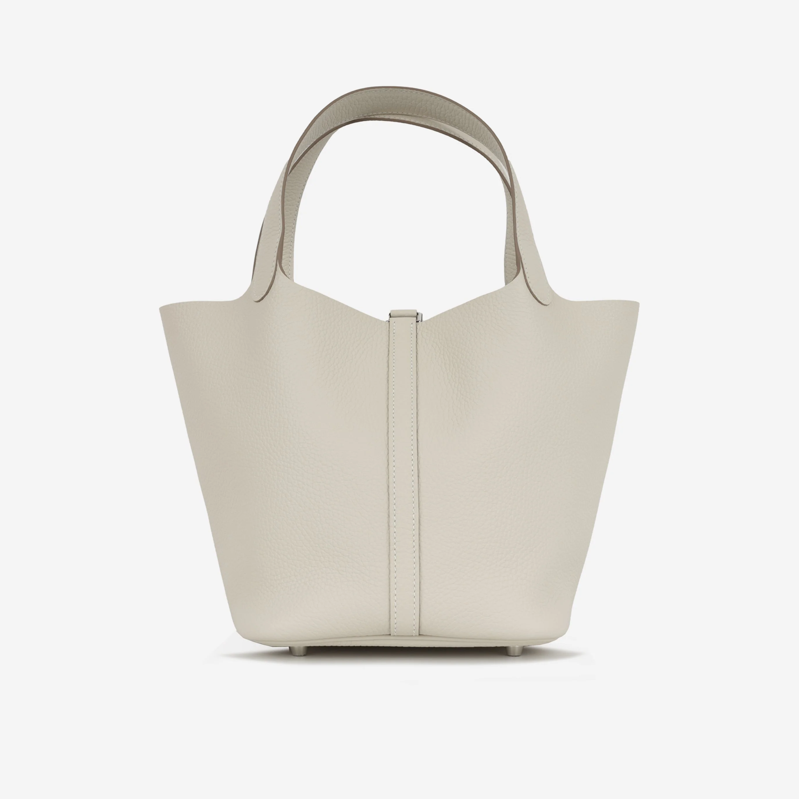 Hermès Picotin 22 - Craie Clemence | Palladium Hardware (NWT) - Image 5