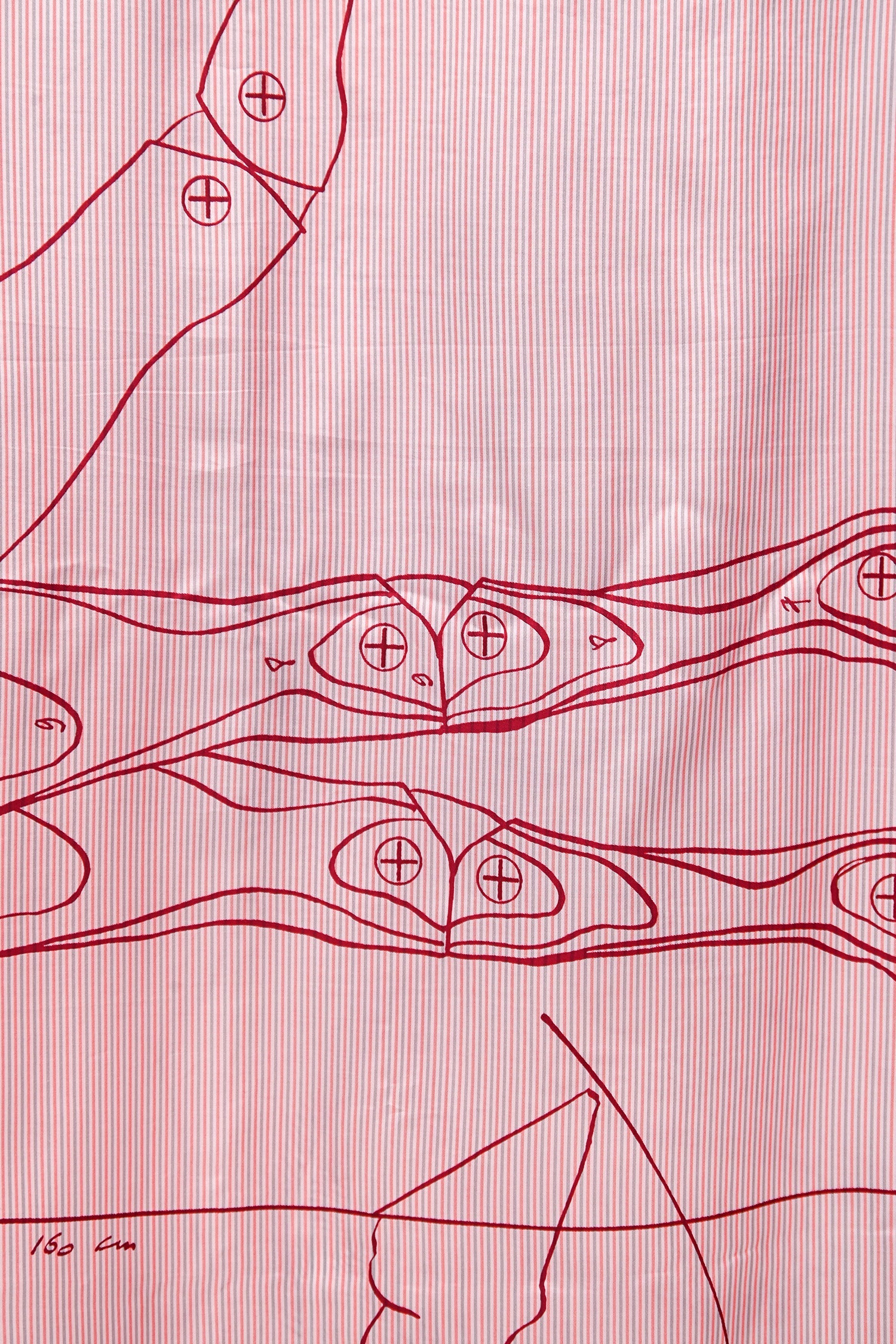 Hermès Pink/Blue Silk 'Le Pegase d'Hermes' Shawl 140 - Image 3