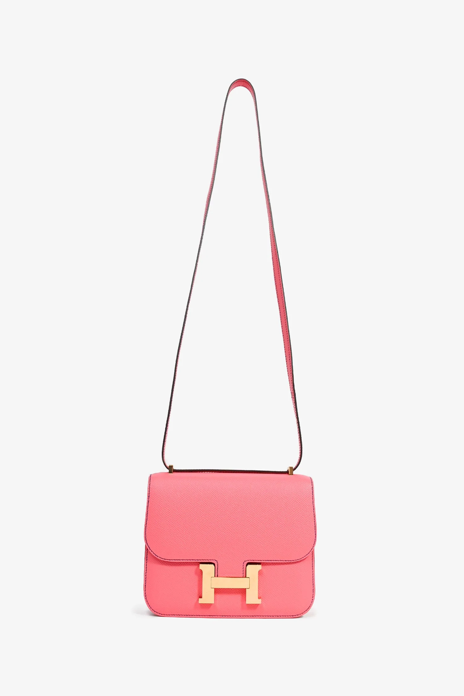 Hermès Pink Leather Constance 18 - Image 2
