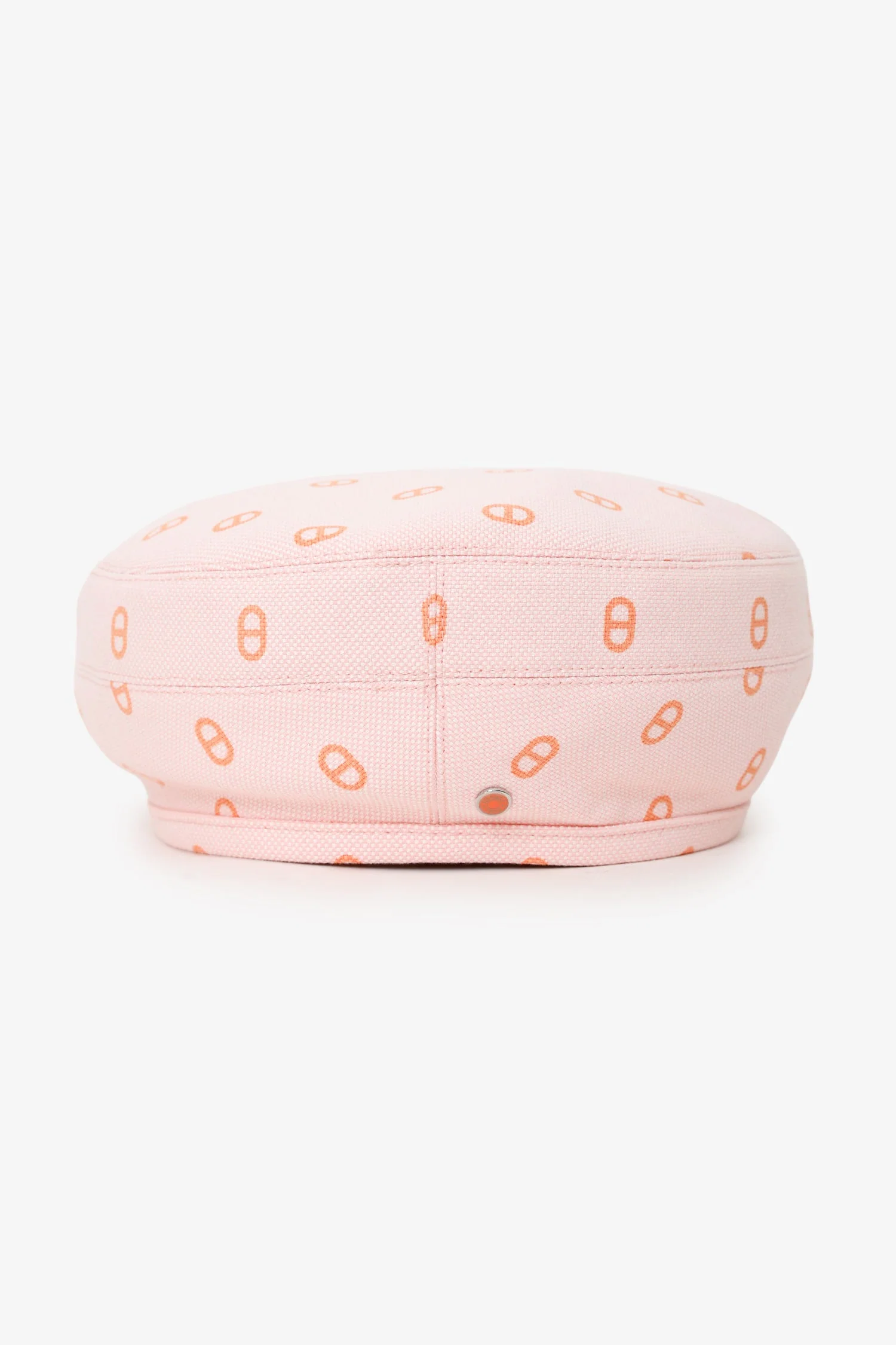 Hermes Pink 'Saint Honore' Beret Size 56 - Image 2
