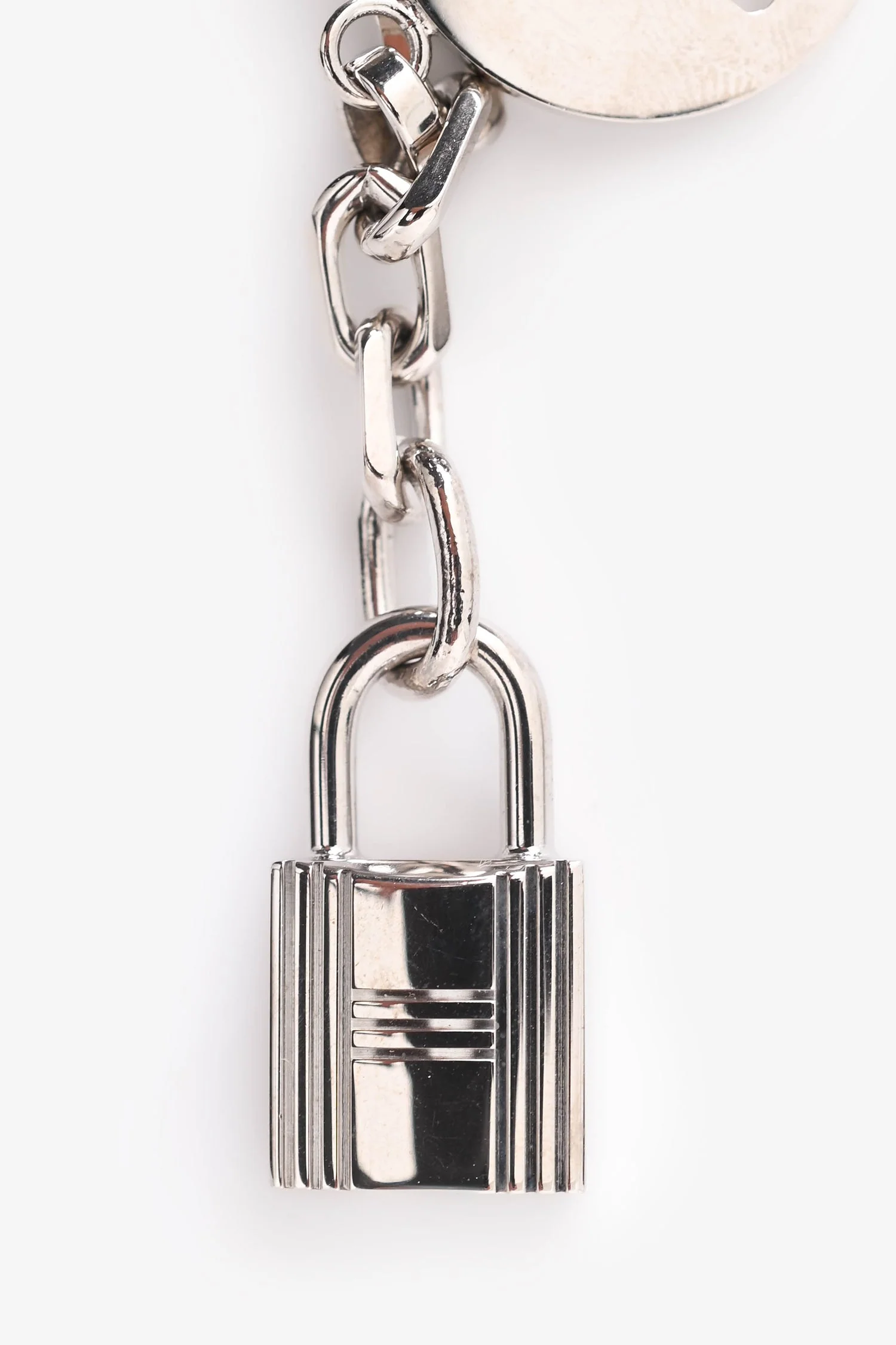 Hermès Silver Tone Metal 4 Amulet Bag Charm - Image 3