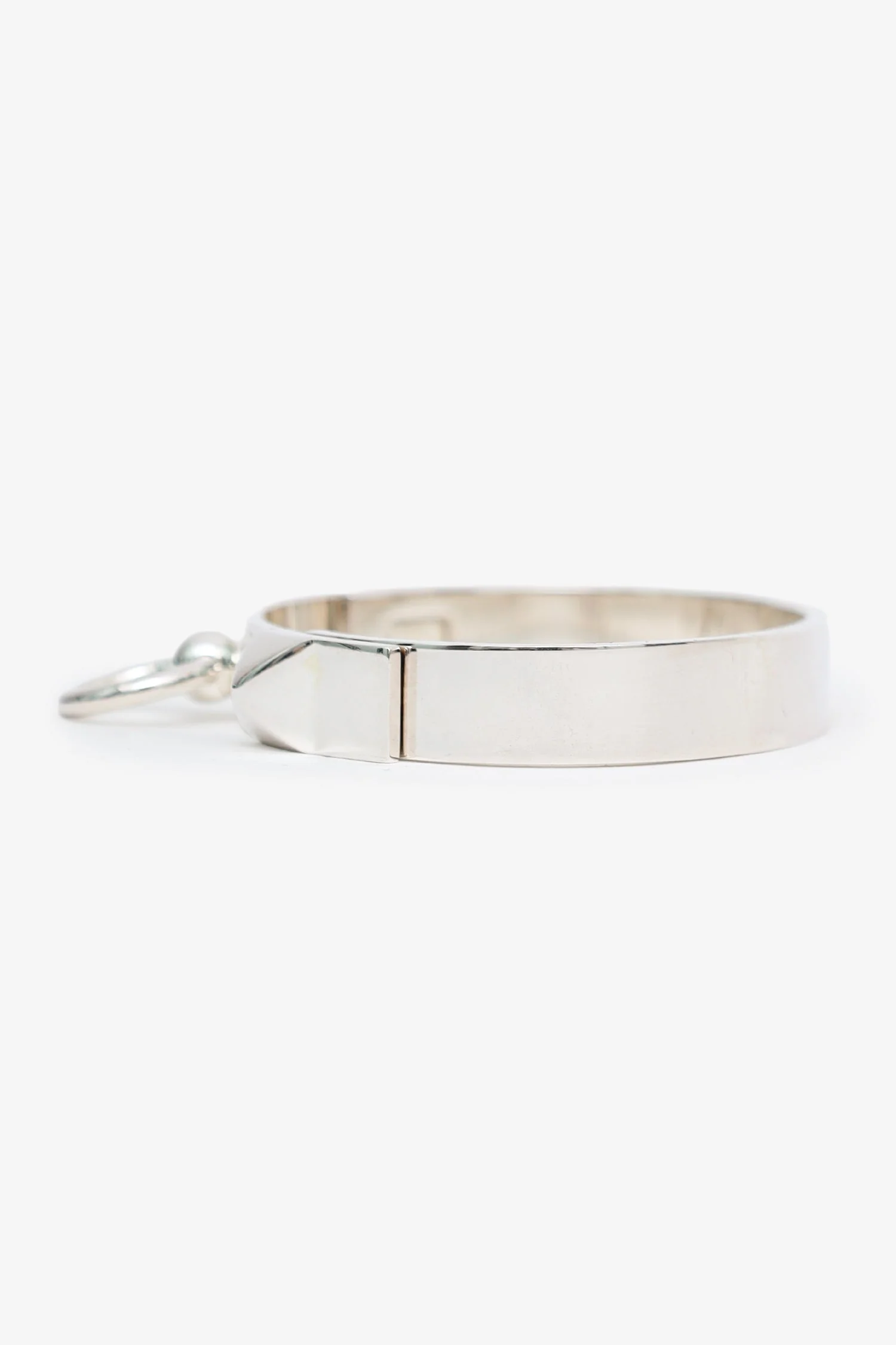 Hermès Sterling Silver Collier de Chien Bracelet Small Model - Image 2