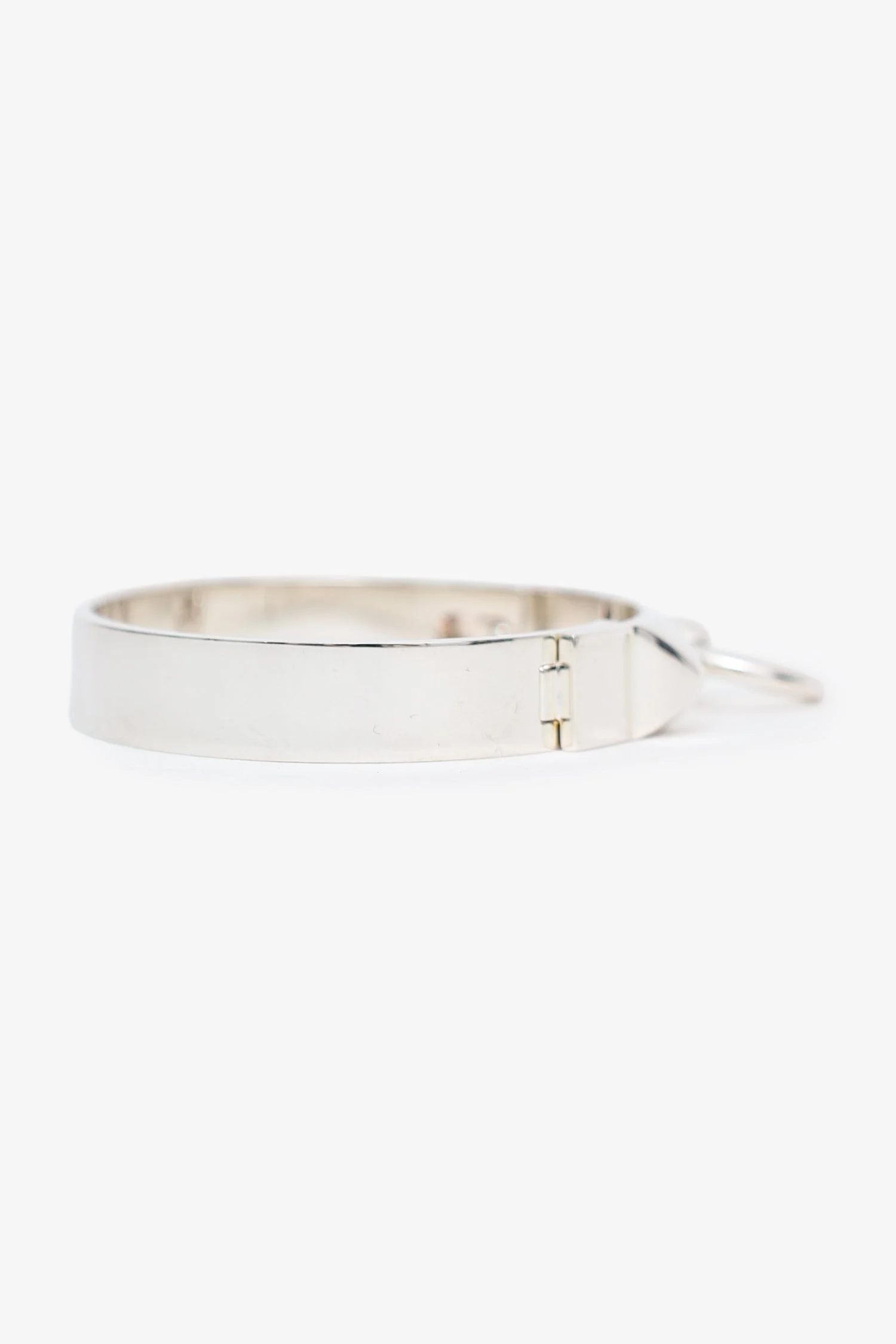 Hermès Sterling Silver Collier de Chien Bracelet Small Model - Image 4