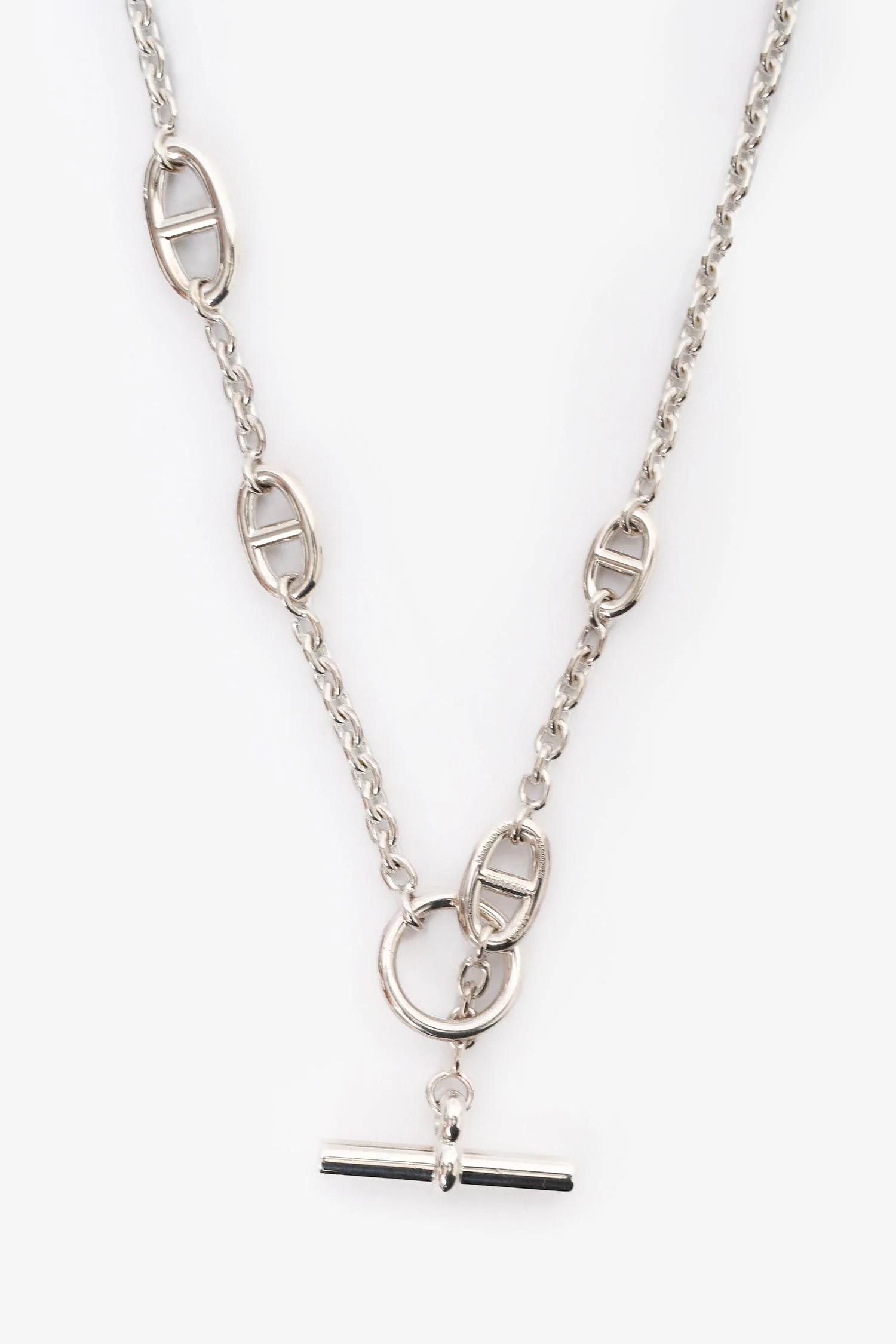 Hermès Sterling Silver Farandole 160 Necklace - Image 2