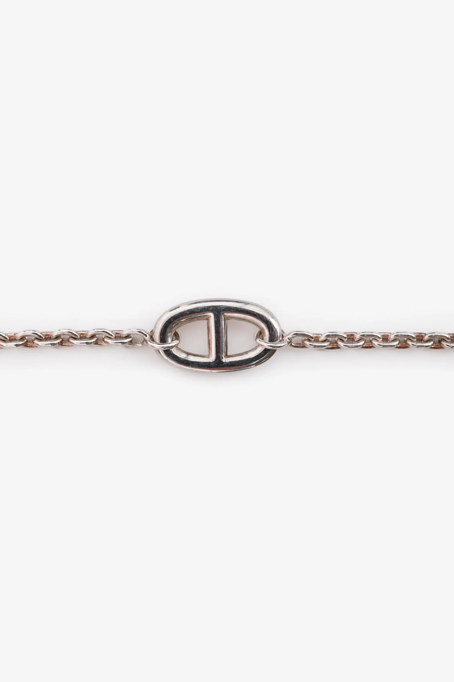 Hermès Sterling Silver Farandole Long Necklace 120 - Image 3