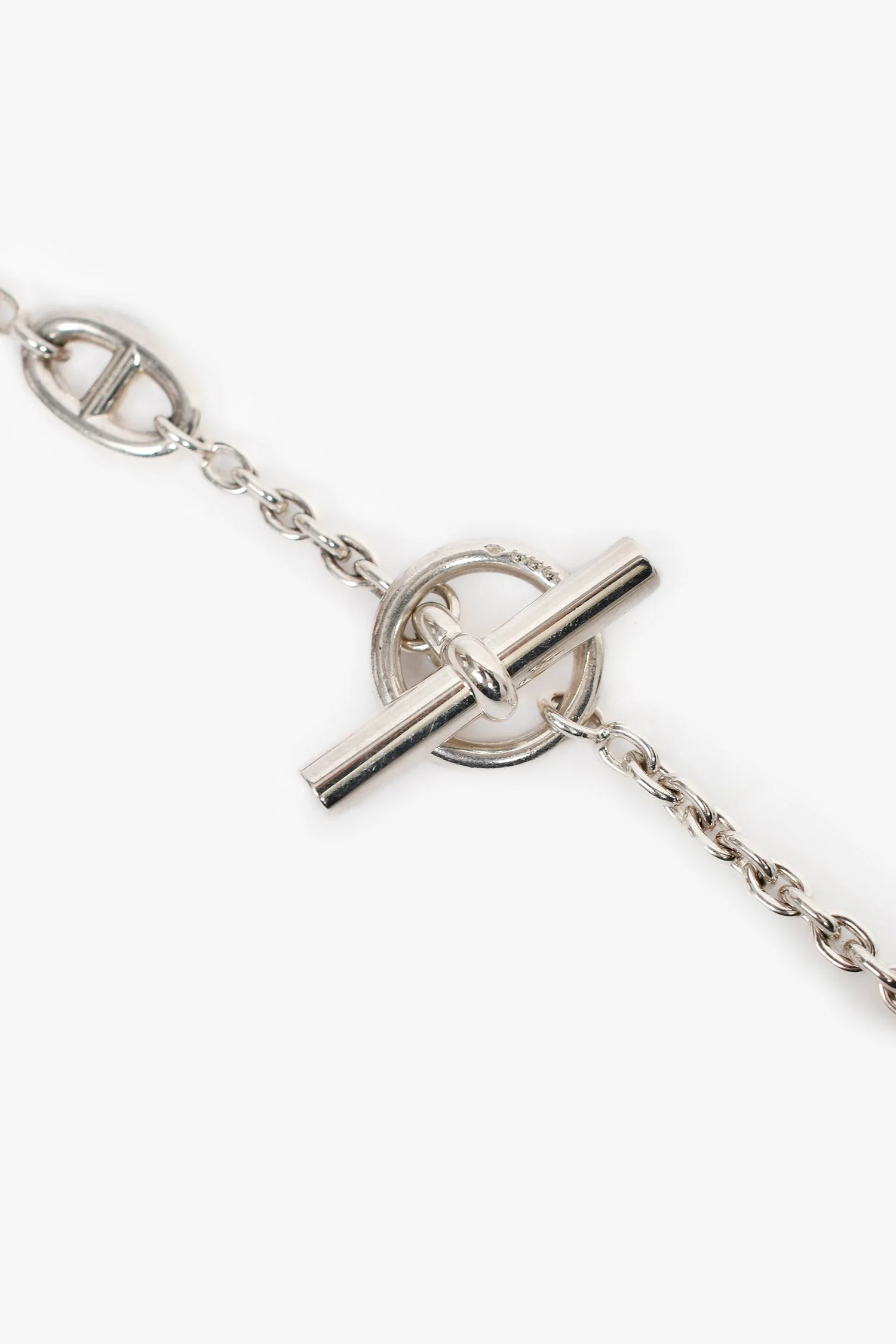 Hermès Sterling Silver Farandole Long Necklace 160 - Image 3