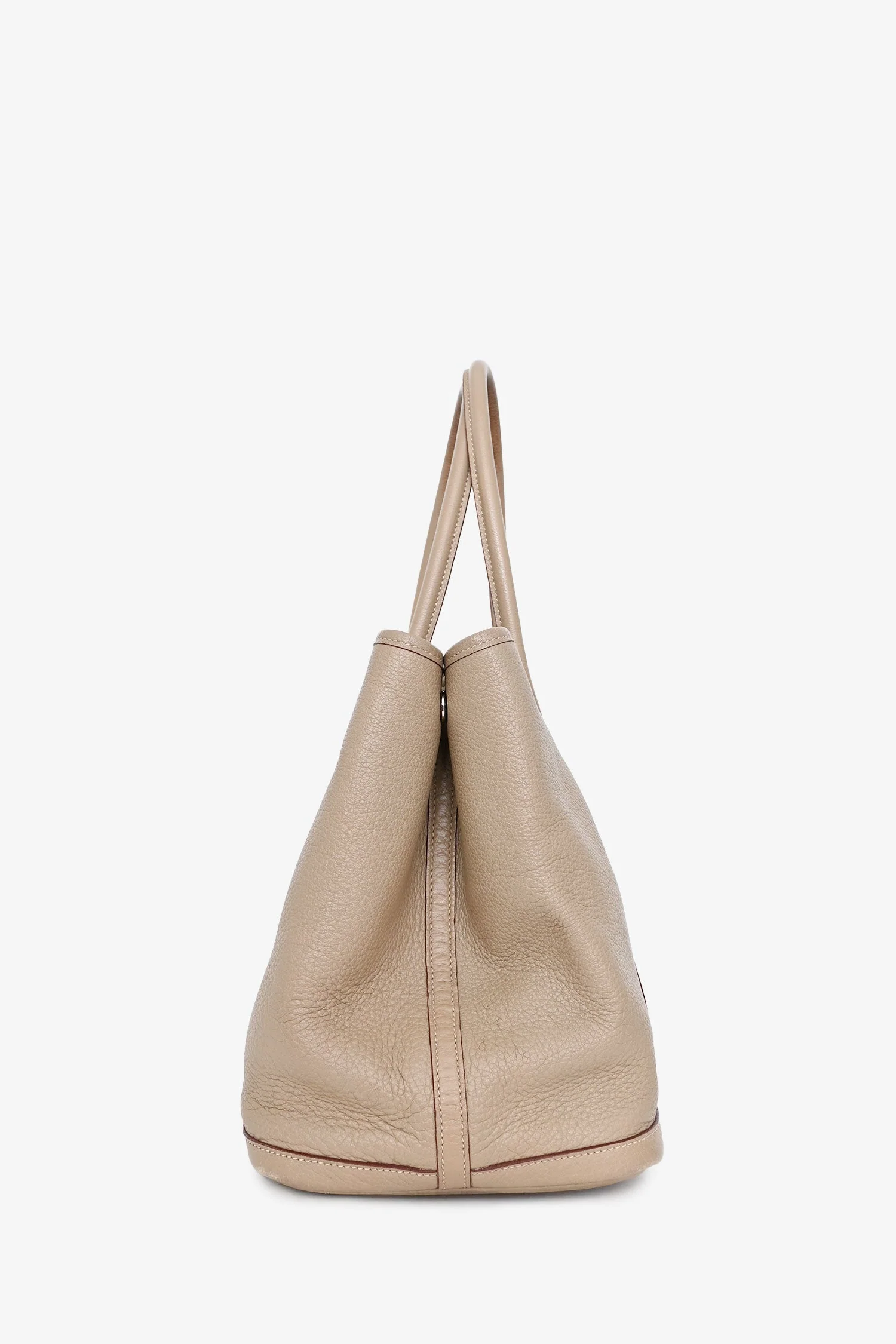 Hermes Taupe Negonda Leather Garden Party 36 - Image 4
