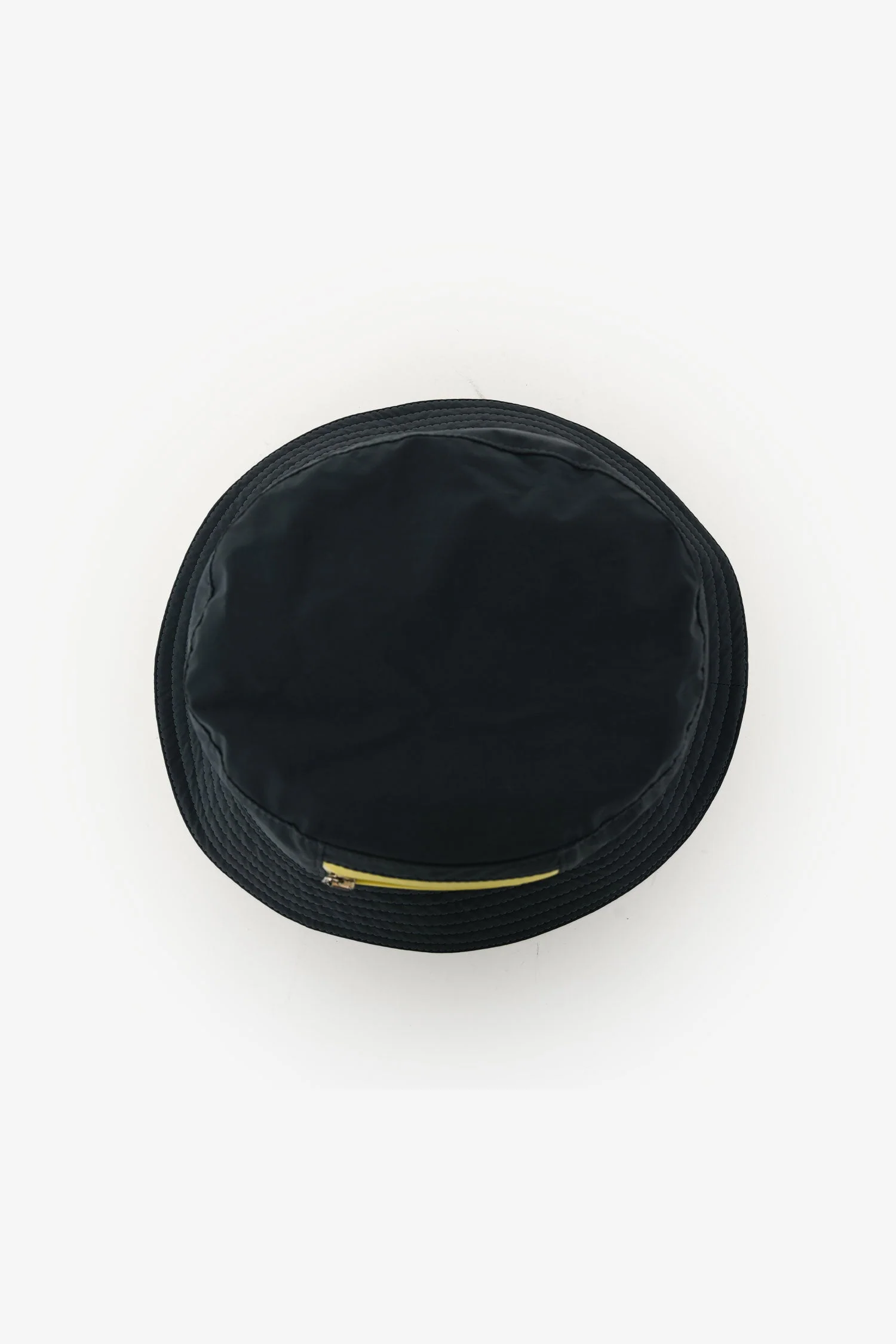 Hermès Teal/Yellow Nylon Bucket Hat Size 60 - Image 3