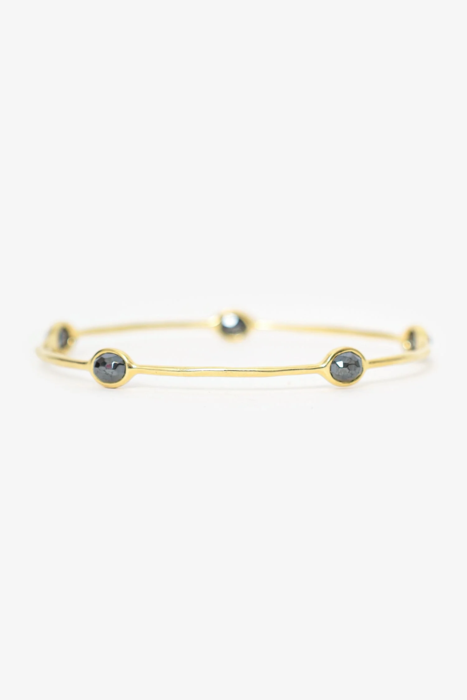 Ippolita 18K 5 Gemstone Bangle - Image 4