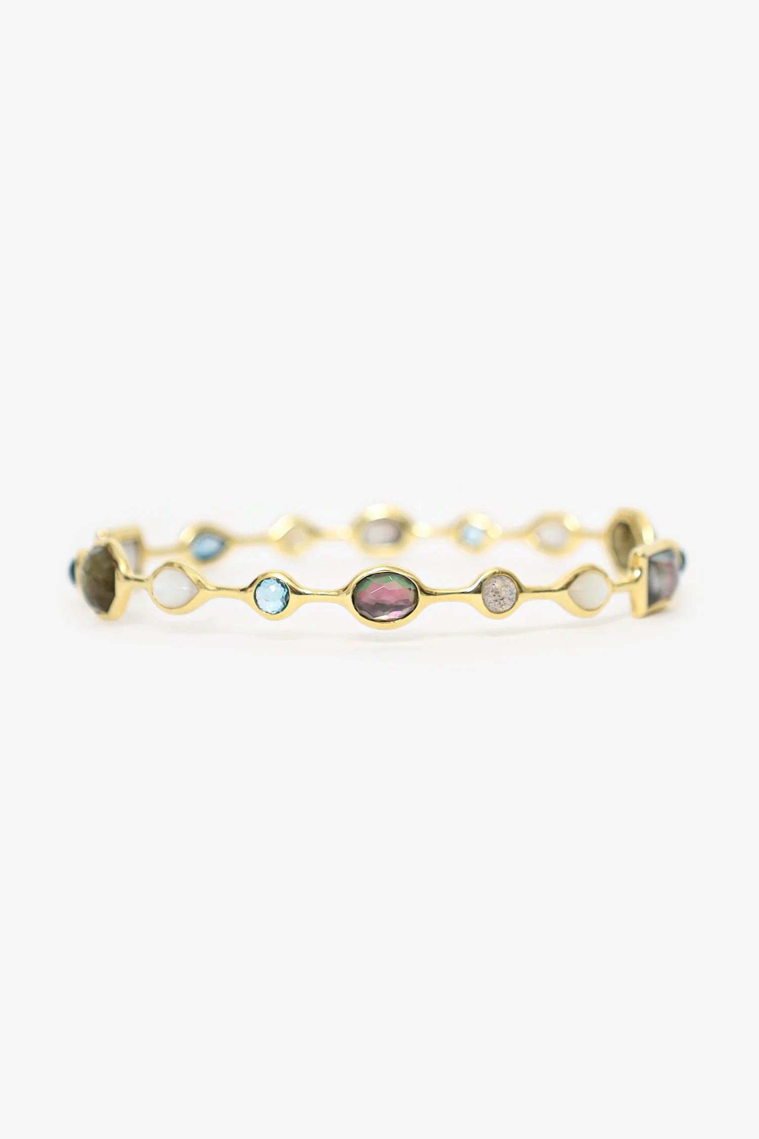 Ippolita 18K/Mixed Gemstone Bangle