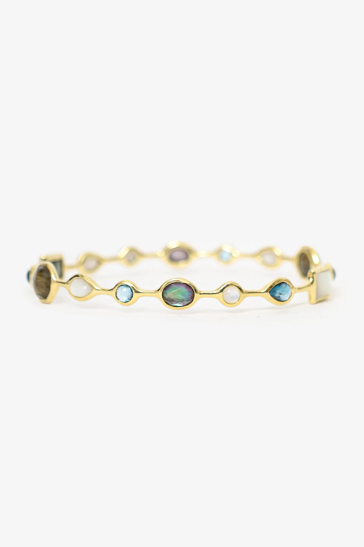 Ippolita 18K/Mixed Gemstone Bangle - Image 4