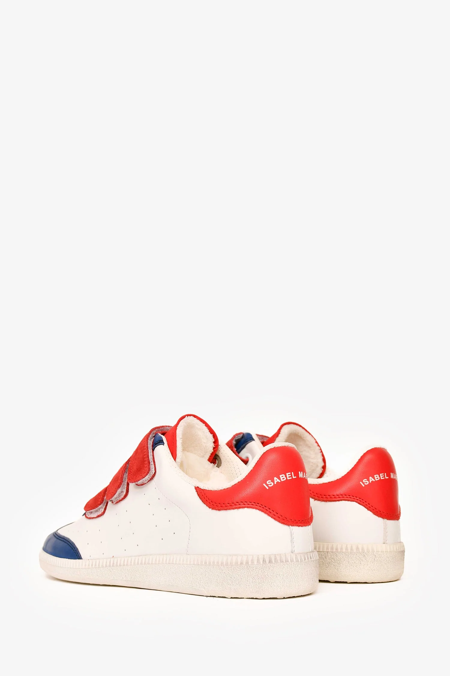 Isabel Marant Leather Color Mix Beth Sneakers Size 36 - Image 4