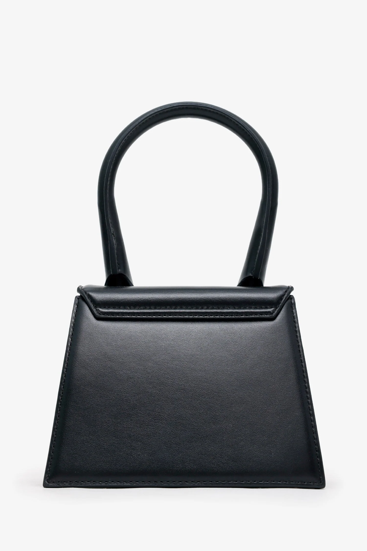 Jacquemus Black Leather 'Le Grand Chiquito' Shoulder Bag With Strap - Image 2