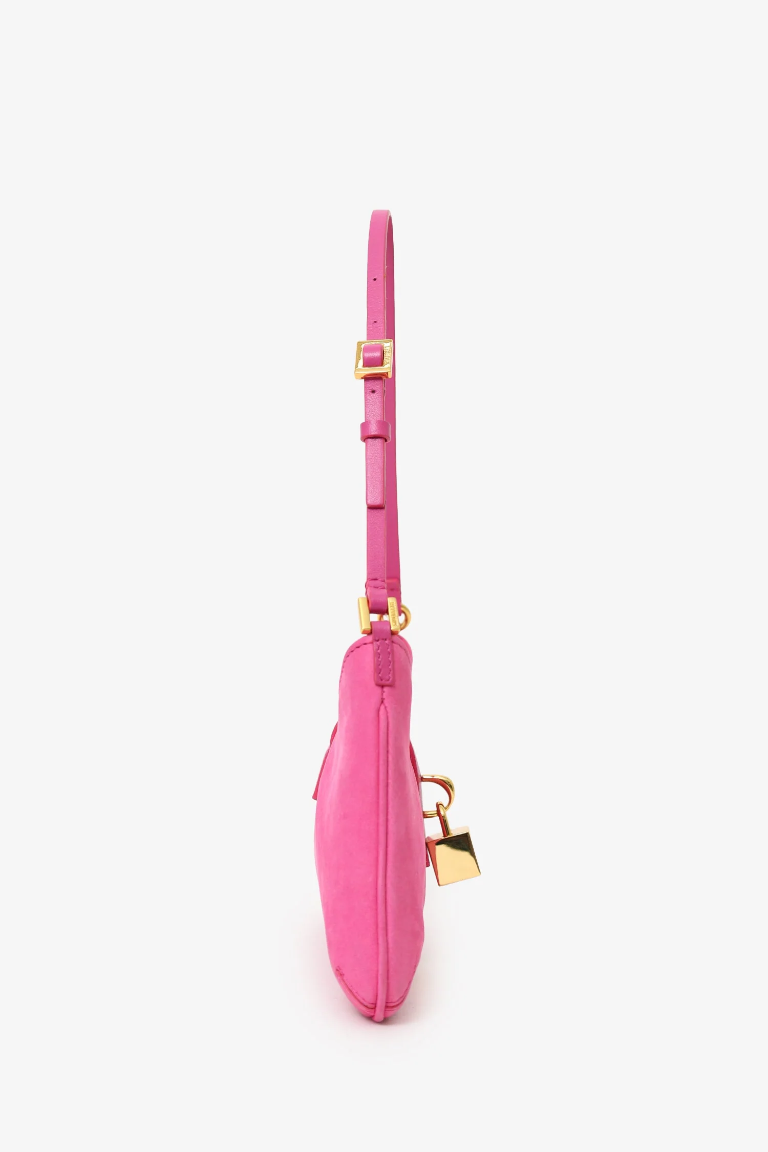 Jacquemus Pink Le Bisou Cadenas Bag - Image 3