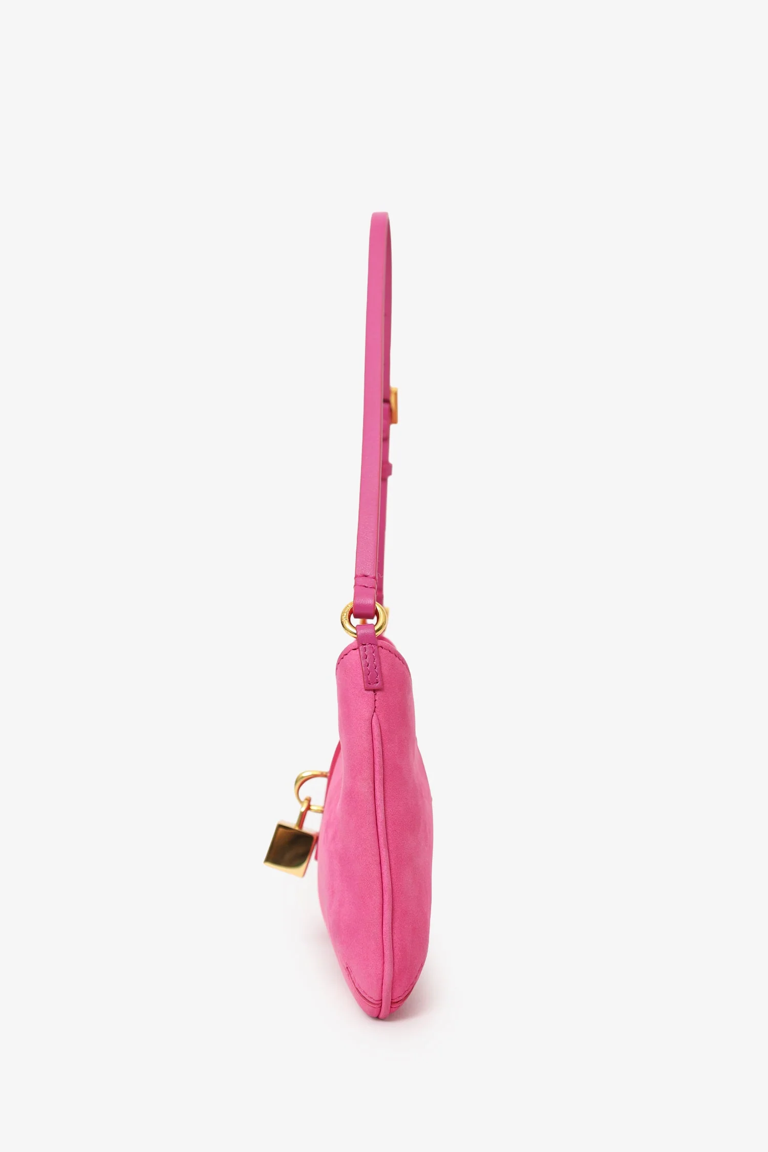 Jacquemus Pink Le Bisou Cadenas Bag - Image 4