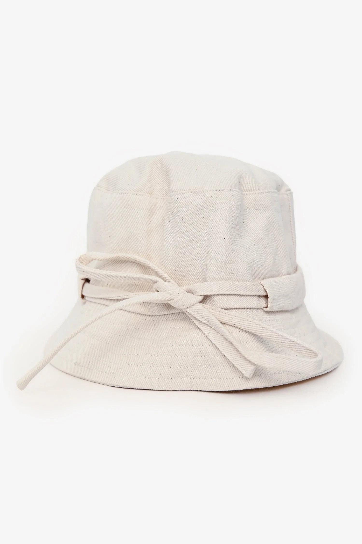 Jacquemus White Cotton 'Le Bob Gadjo' Bucket Hat Size 60 - Image 3