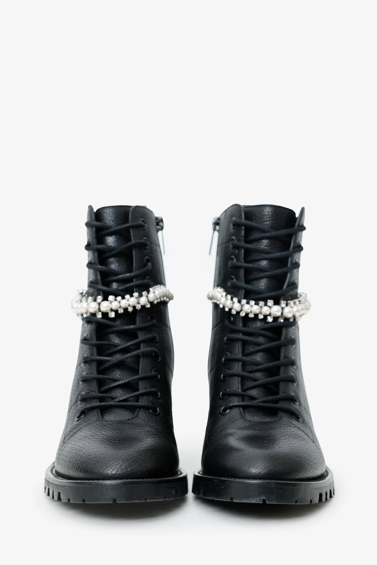 Jimmy Choo Black Leather Ankle Boot Size 37.5 - Image 3