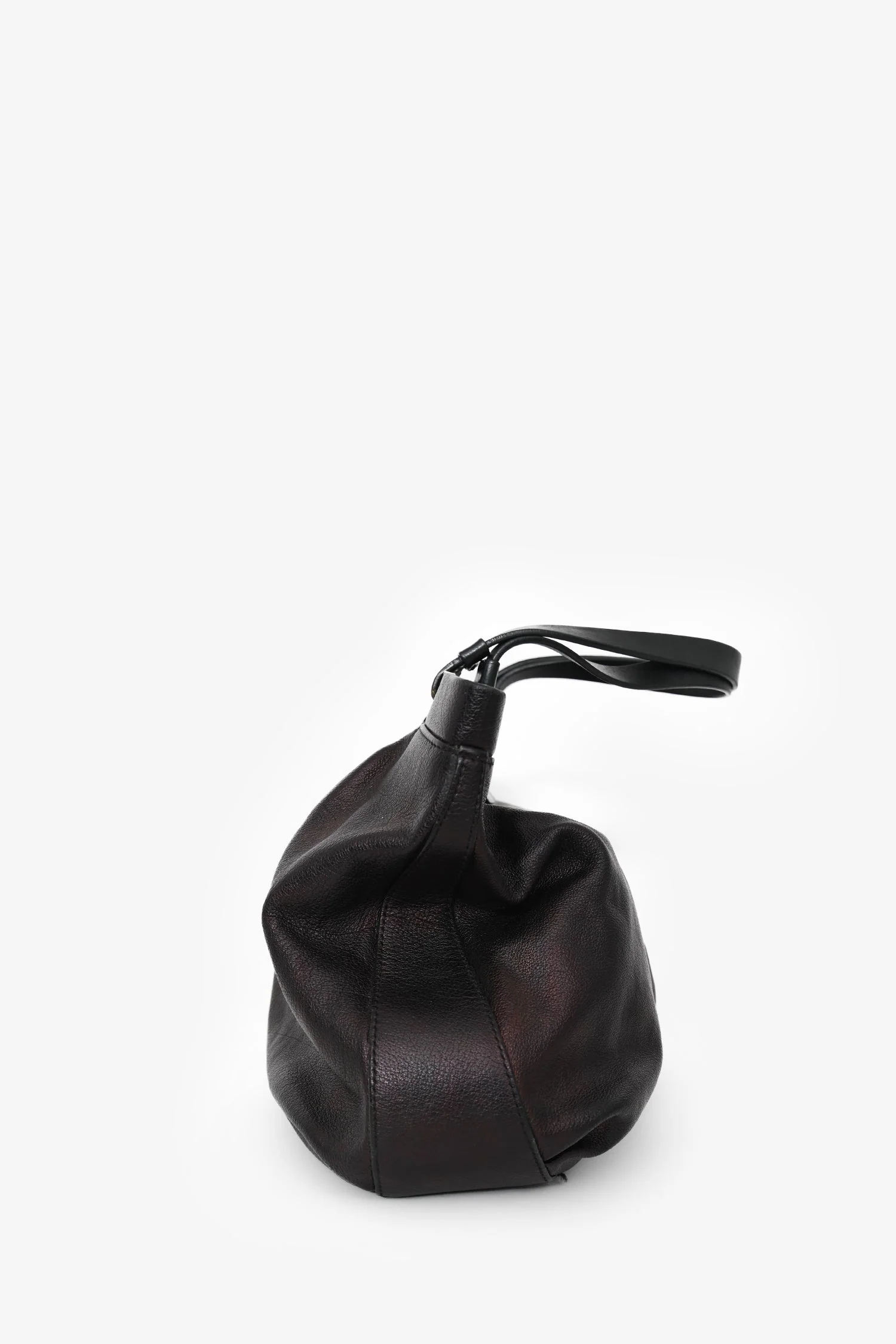 Jimmy Choo Brown/Black Metallic Leather Bag - Image 4