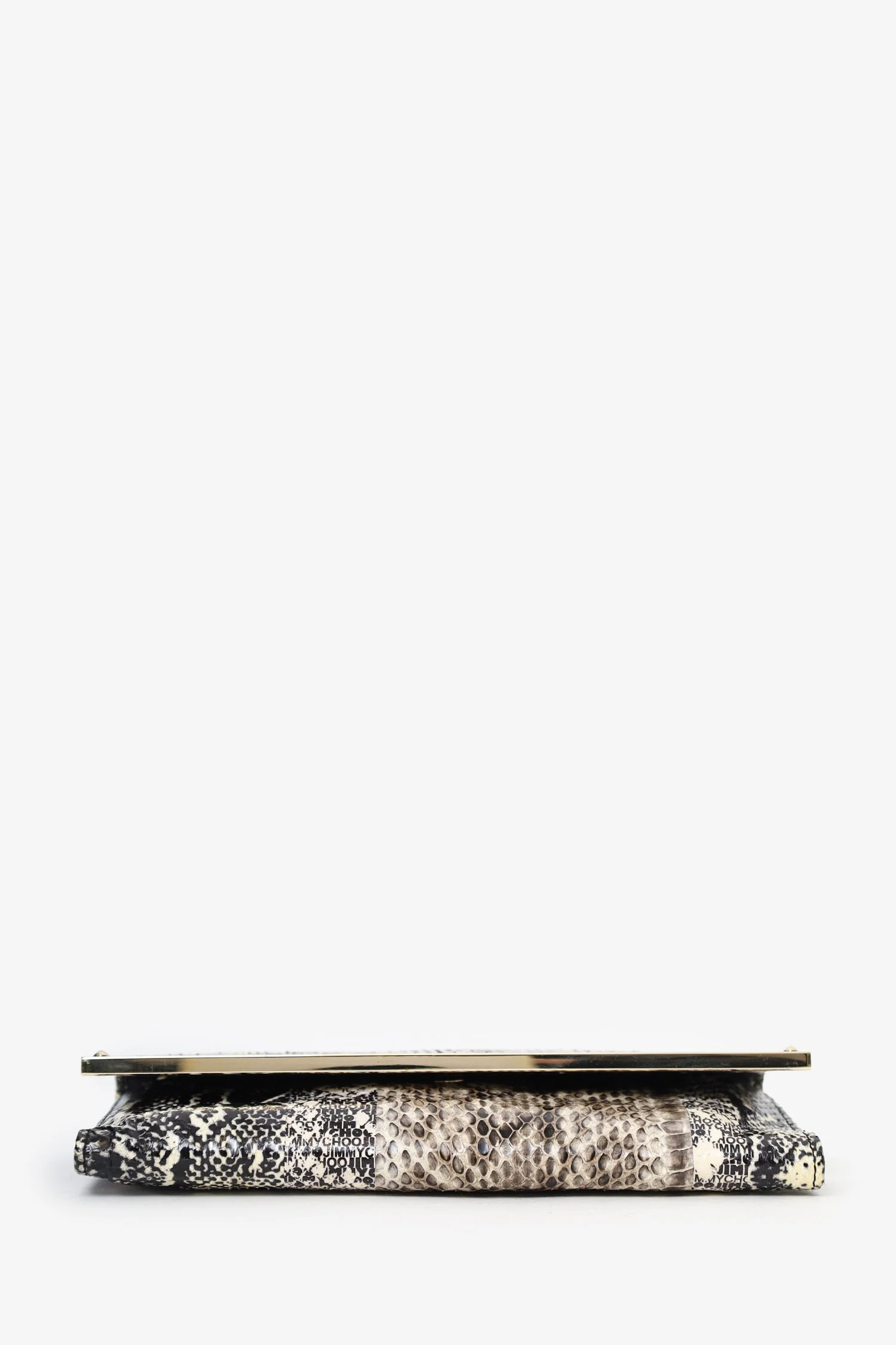 Jimmy Choo Snakeskin Print Clutch - Image 5