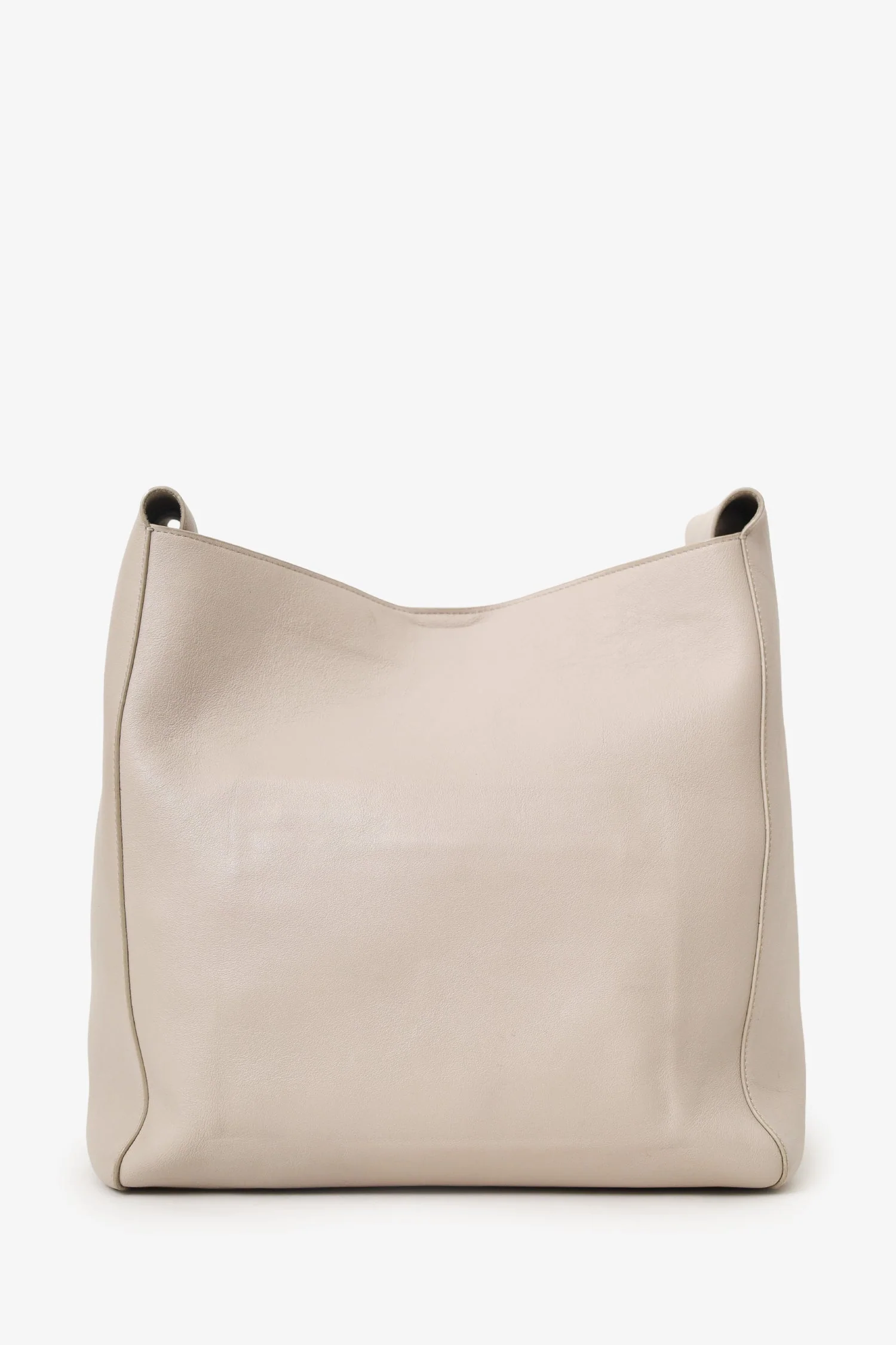 Joseph Taupe Leather Cozumel Tote - Image 2