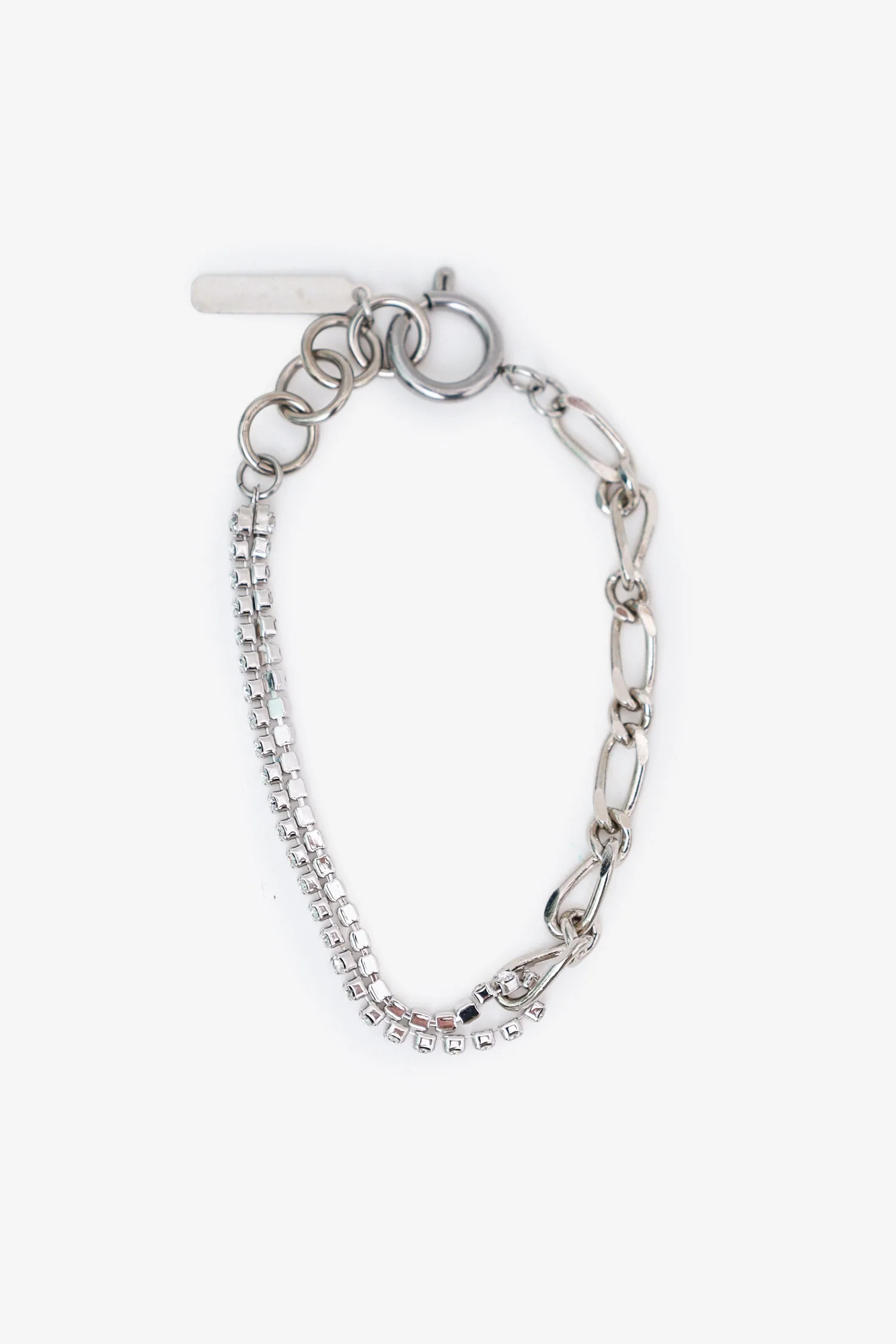 Justine Clenquet Crystal Link Bracelet - Image 5