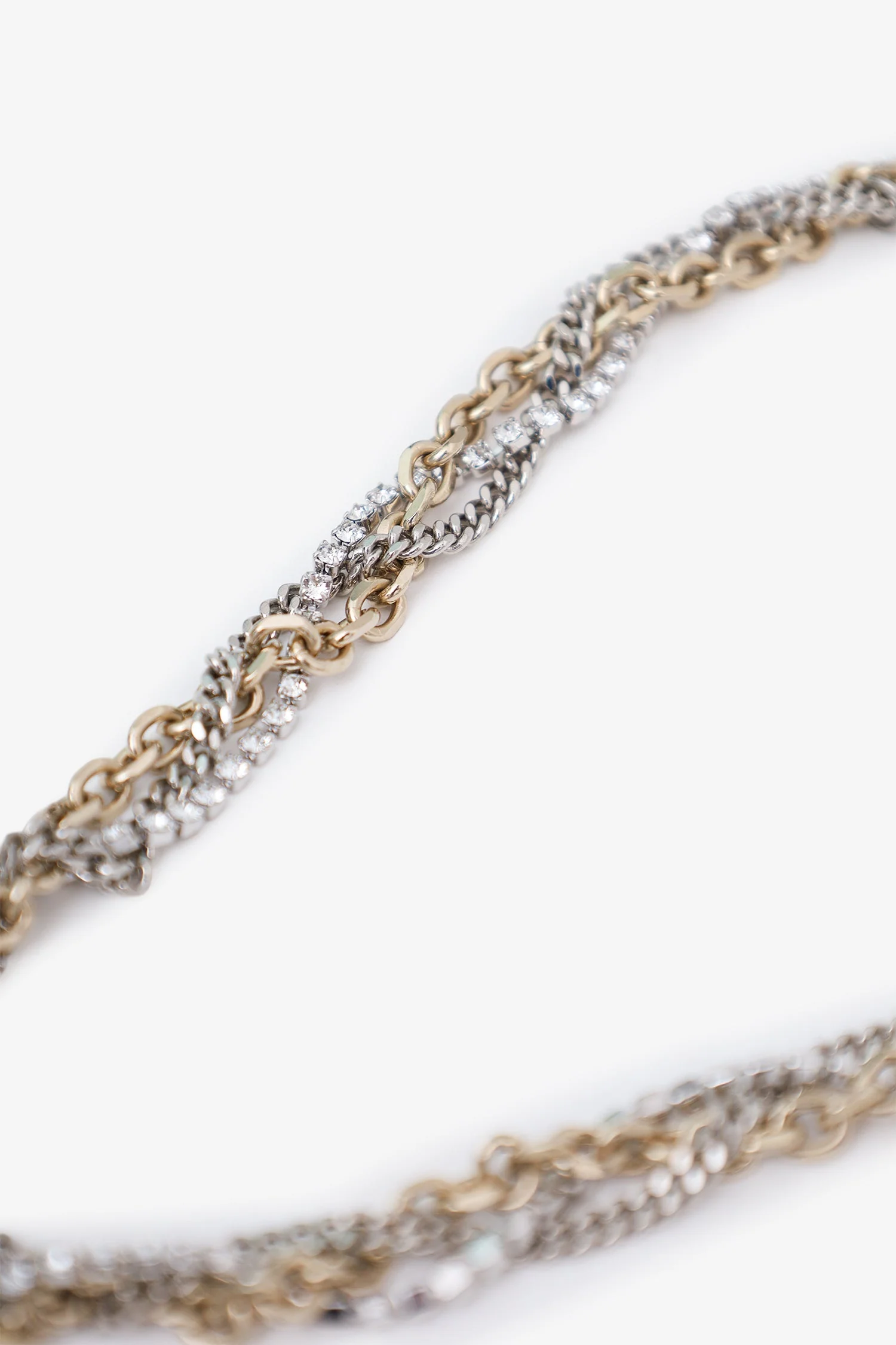 Justine Clenquet Gold/Silver 'Dana' Necklace - Image 2