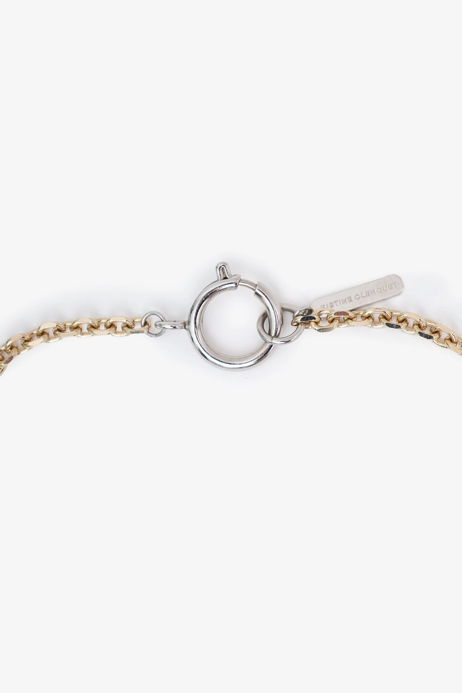 Justine Clenquet Gold/Silver Necklace - Image 4