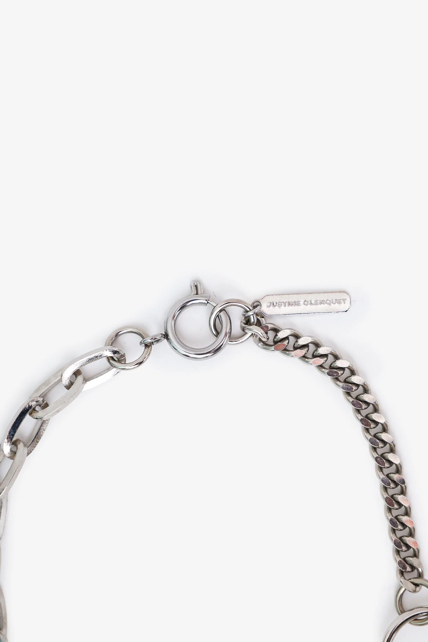 Justine Clenquet Silver 'Hari' Necklace - Image 4