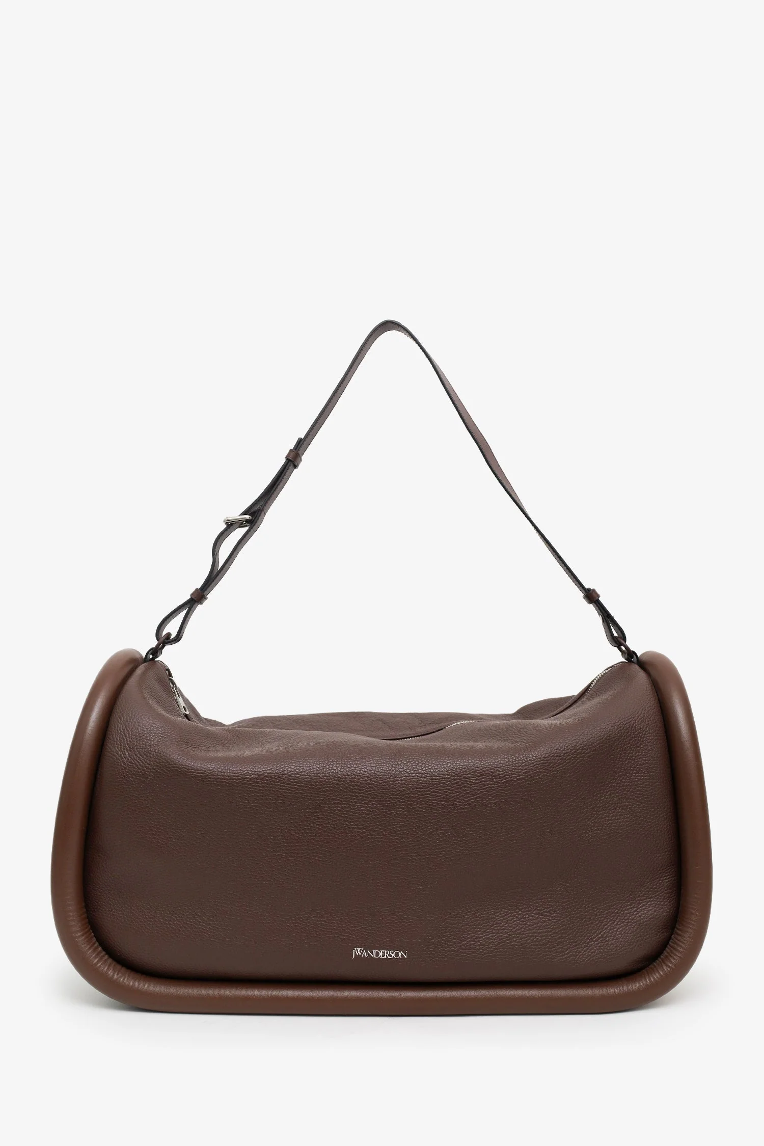 JW Anderson Brown Pebbled Leather Bumper-36 Duffel Bag - Image 6
