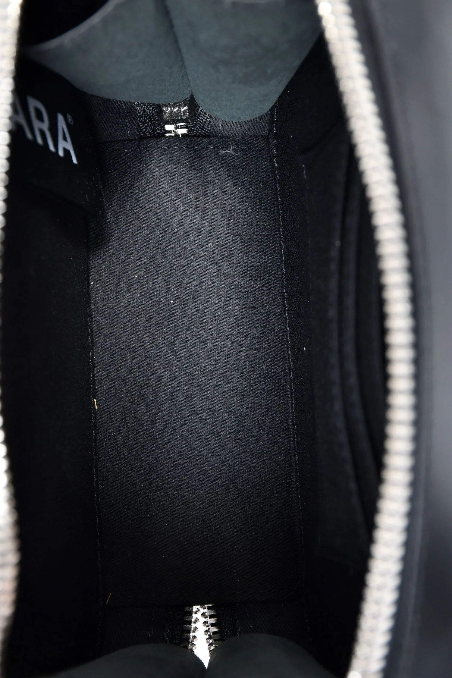 Kara Black Leather 'Cobra' Crossbody Bag With Crystal Embellished Strap - Image 6