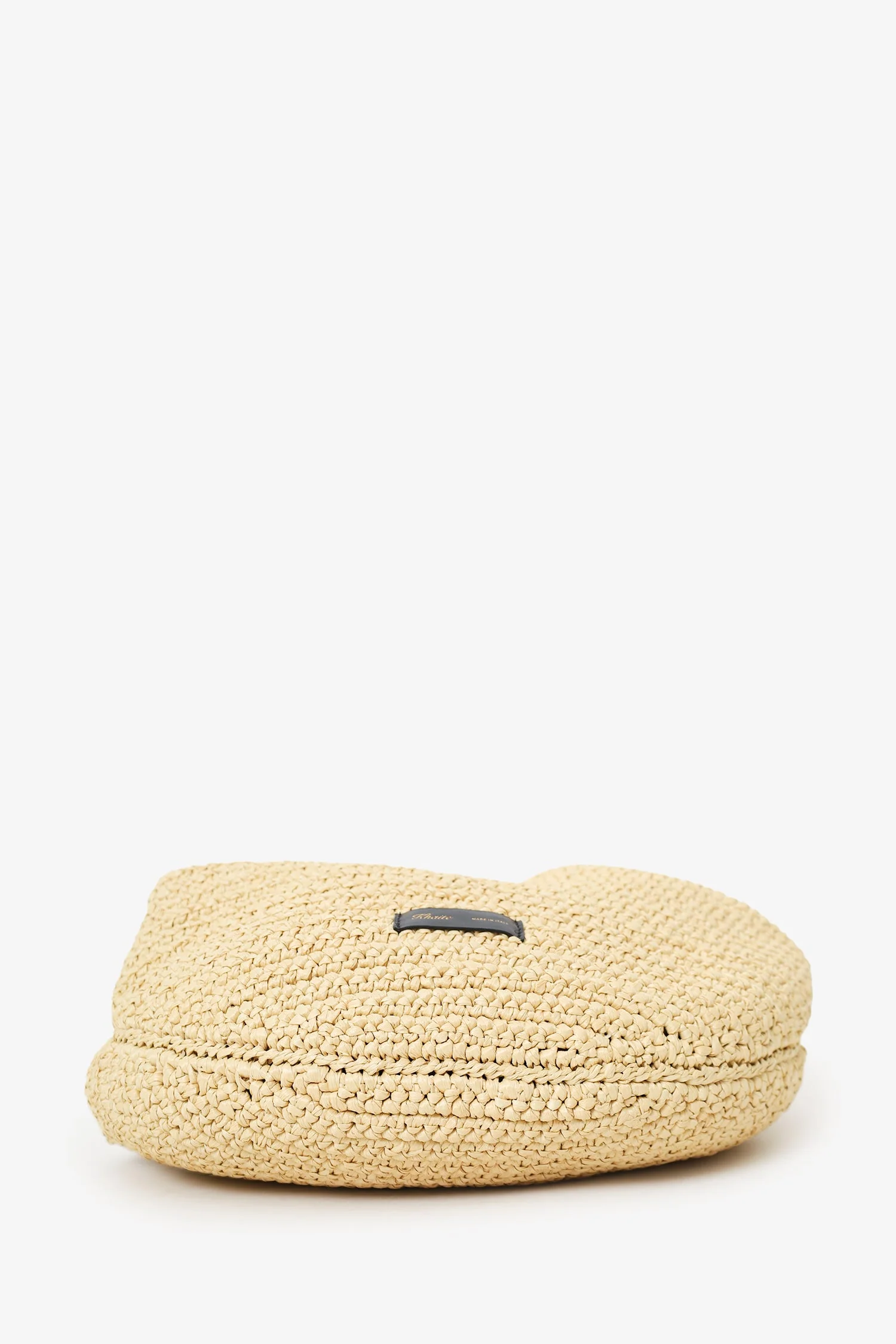 Khaite Beige Raffia Medium Olivia Hobo Bag - Image 5