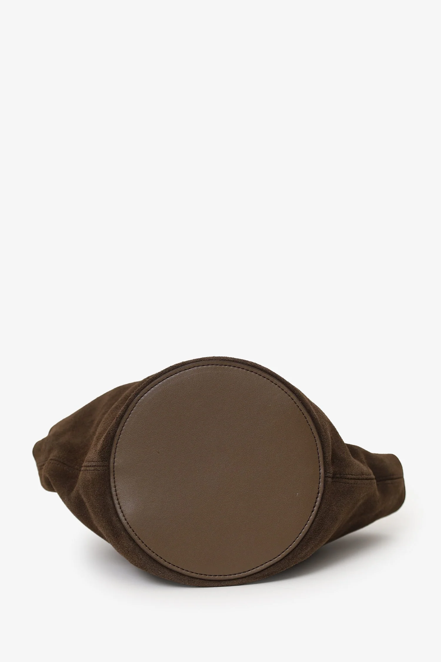 Khaite Brown Suede Lotus Small Top Handle Bag - Image 5