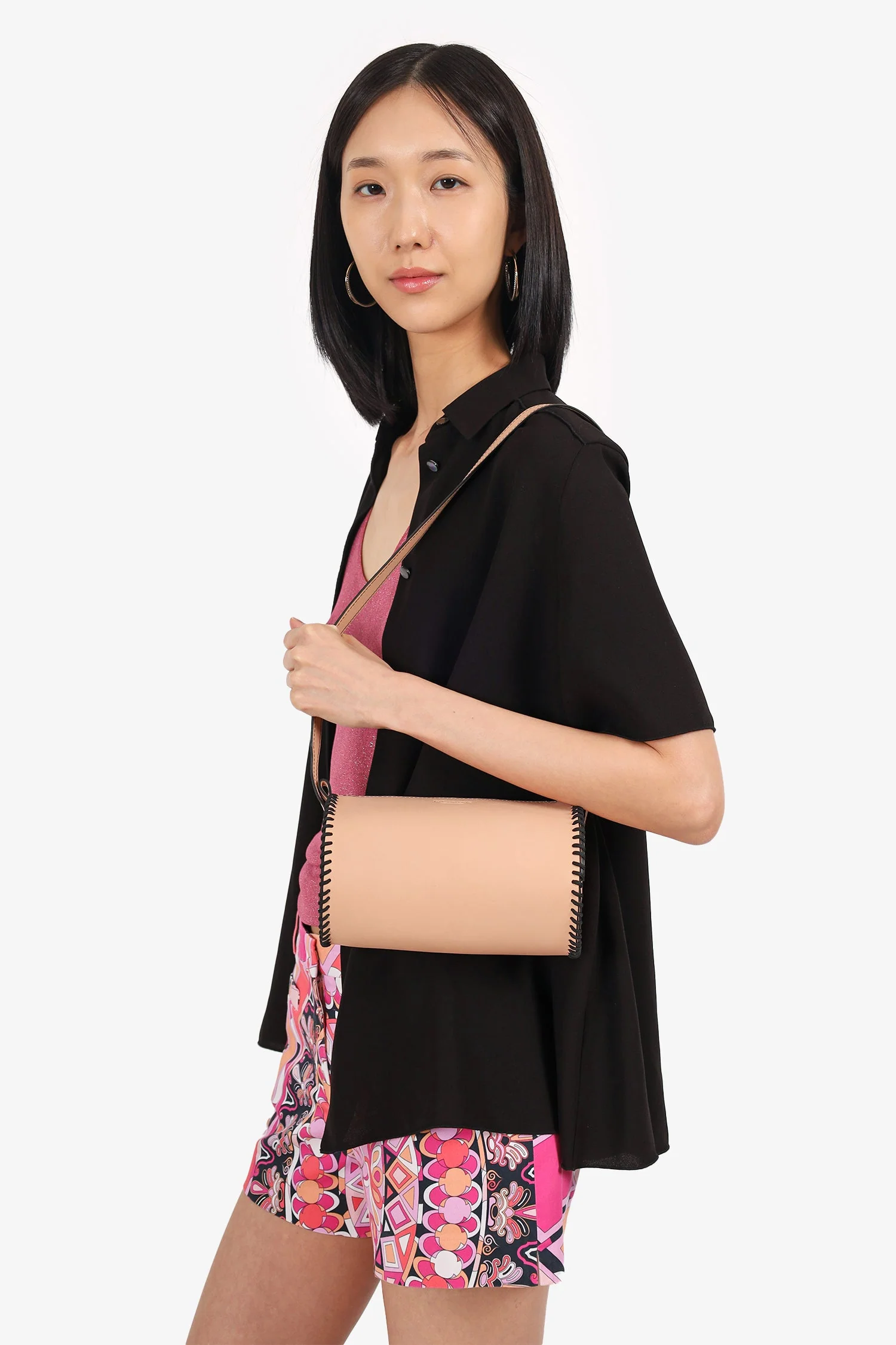 La Contrie Beige Round Bag - Image 10