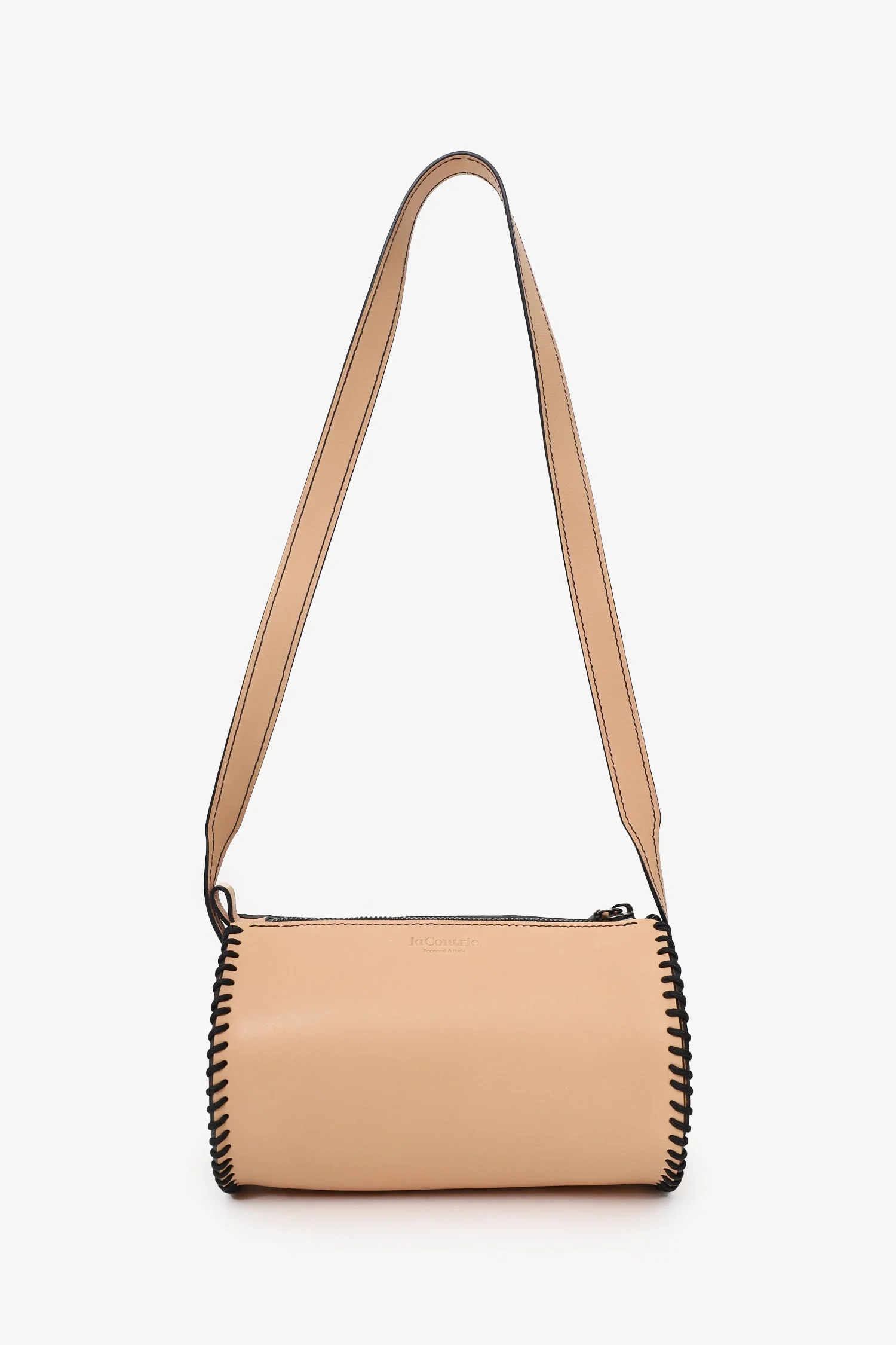 La Contrie Beige Round Bag - Image 2