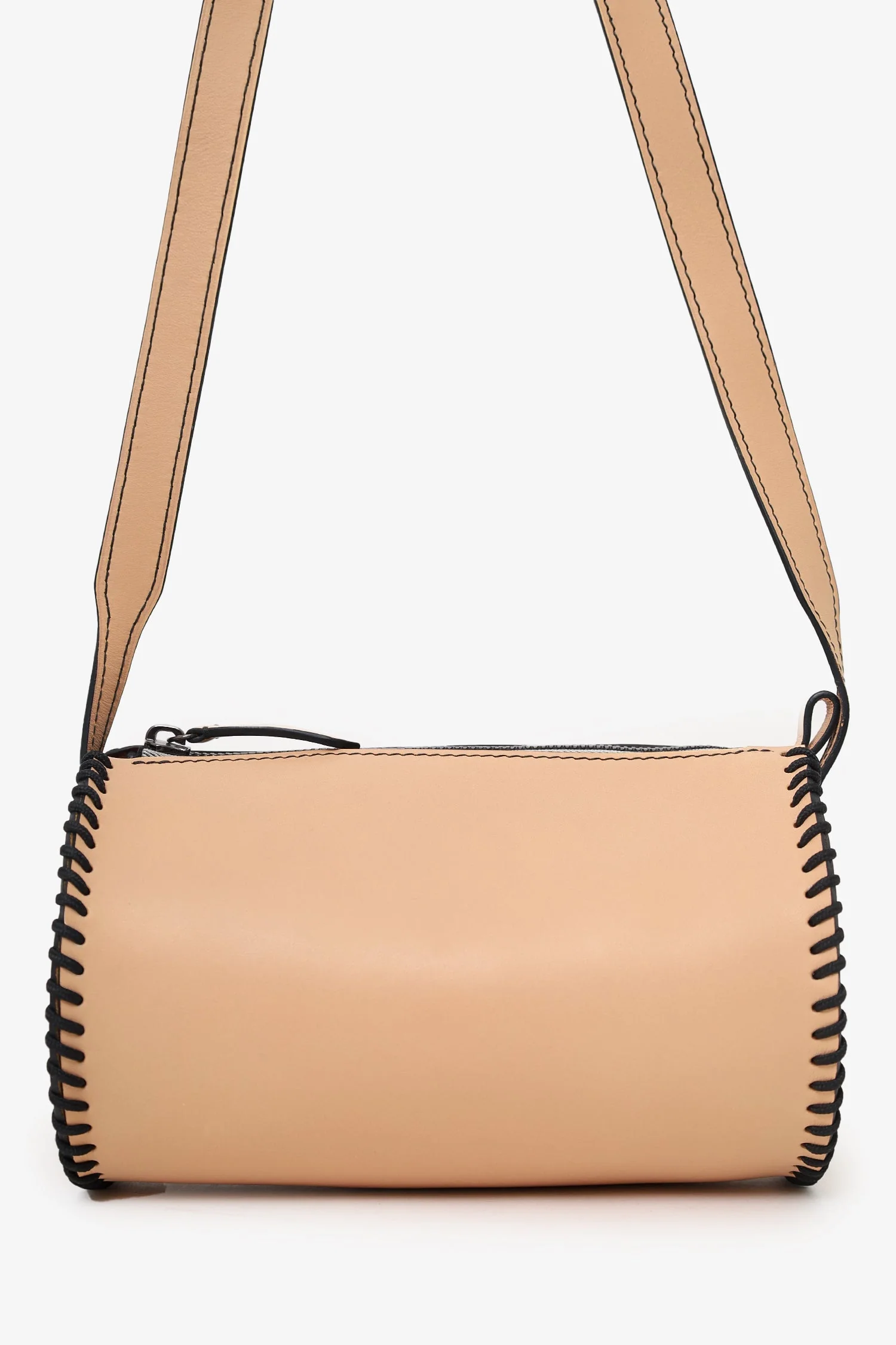 La Contrie Beige Round Bag - Image 5