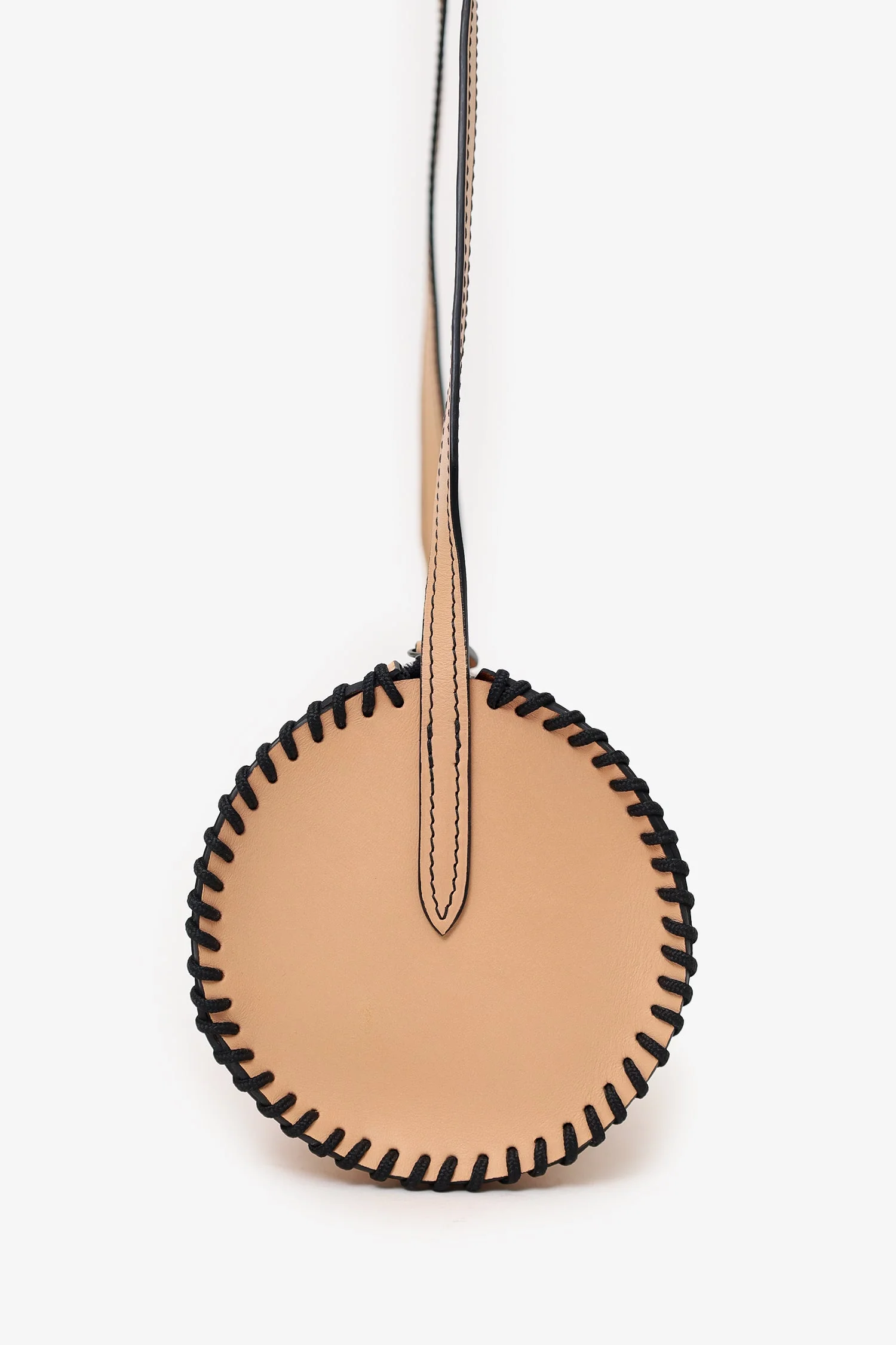 La Contrie Beige Round Bag - Image 6