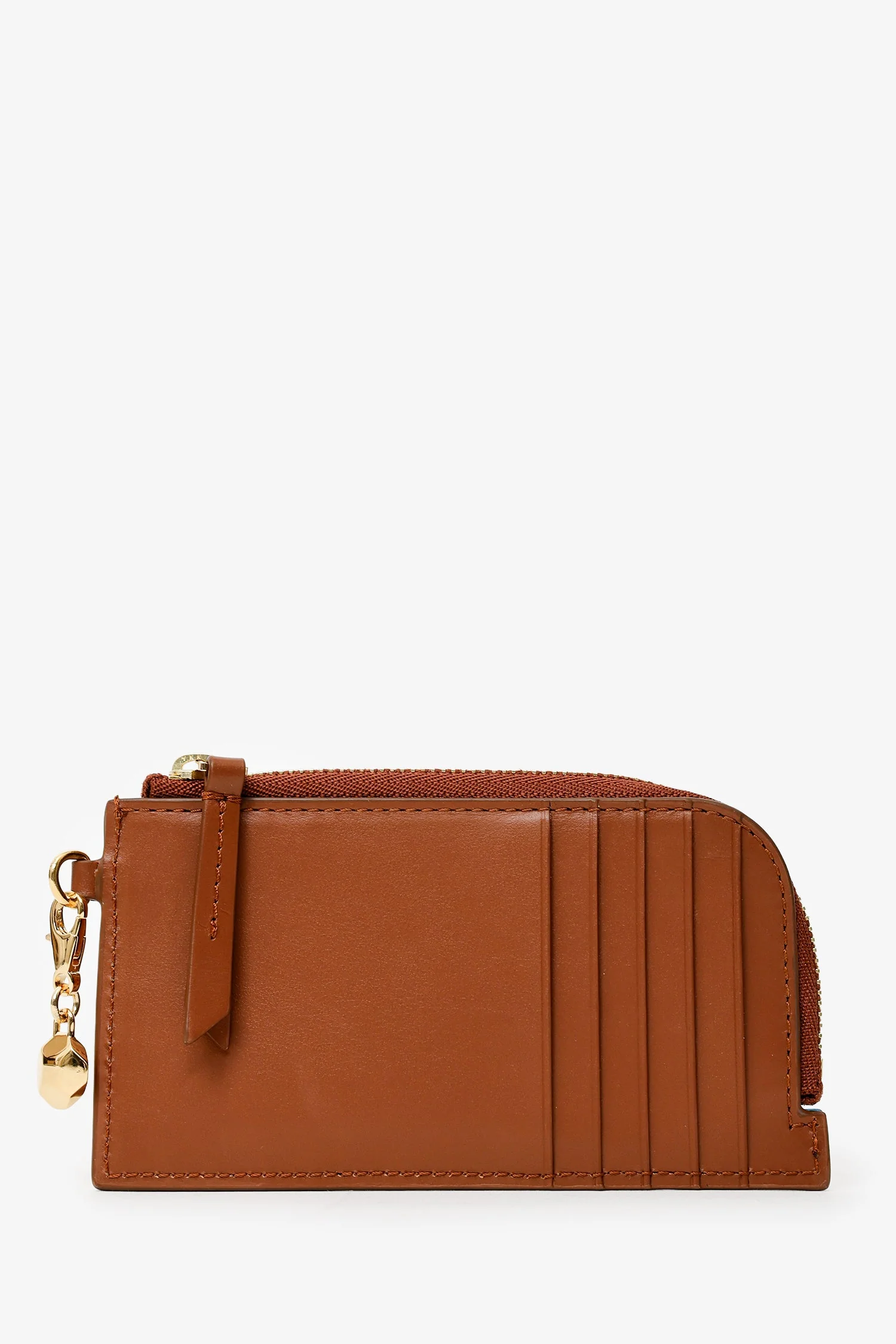 Lanvin Brown Leather Catch By Lanvin Zip-around Wallet - Image 2