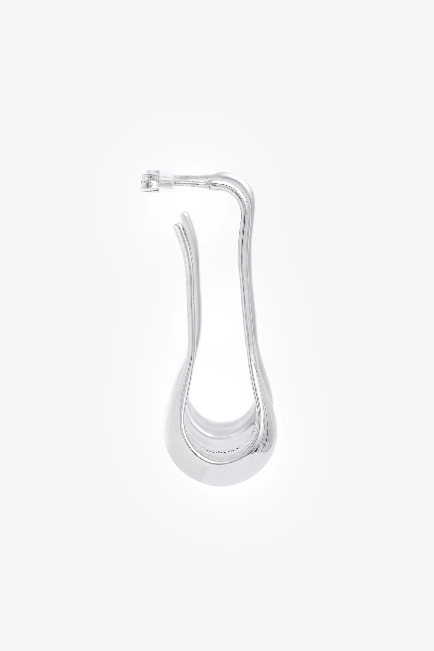 Lemaire Sterling Silver Short Drop Earrings - Image 3